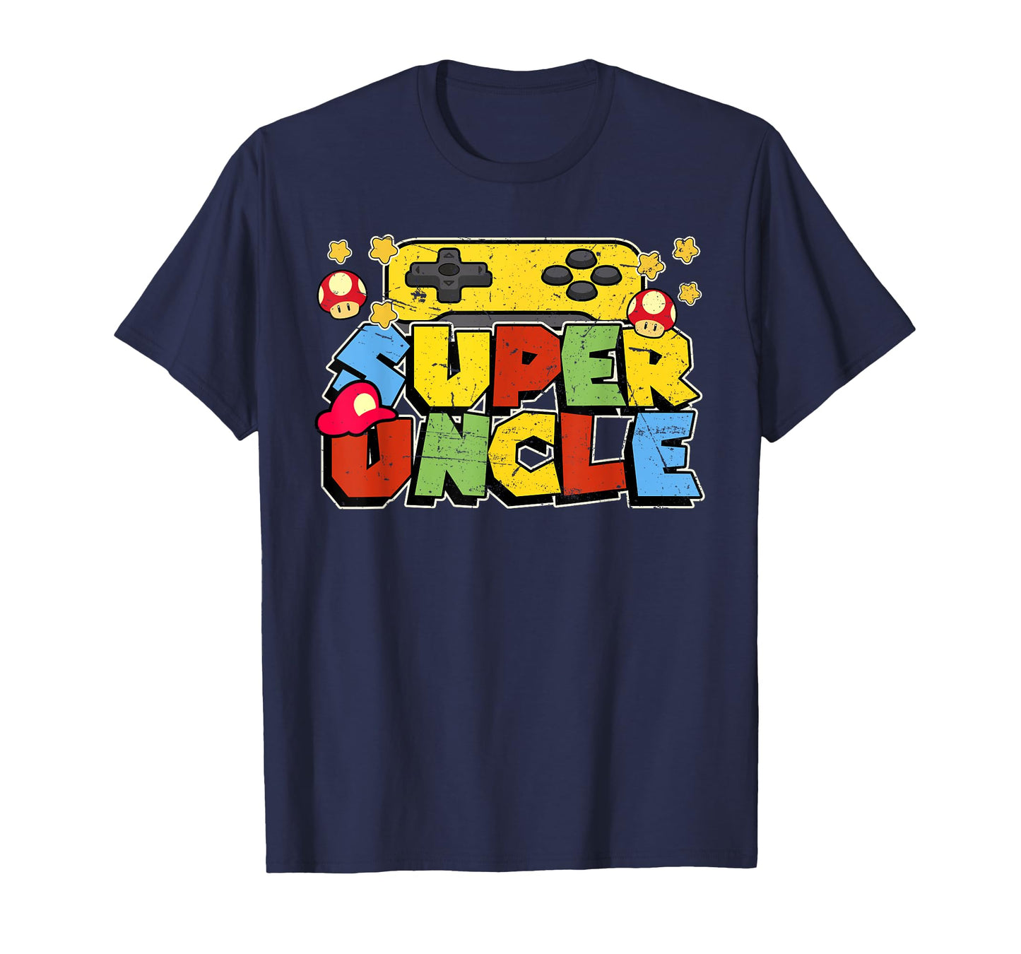 Gamer Super Uncle Funny Father Day Gifts For Uncle T-Shirt