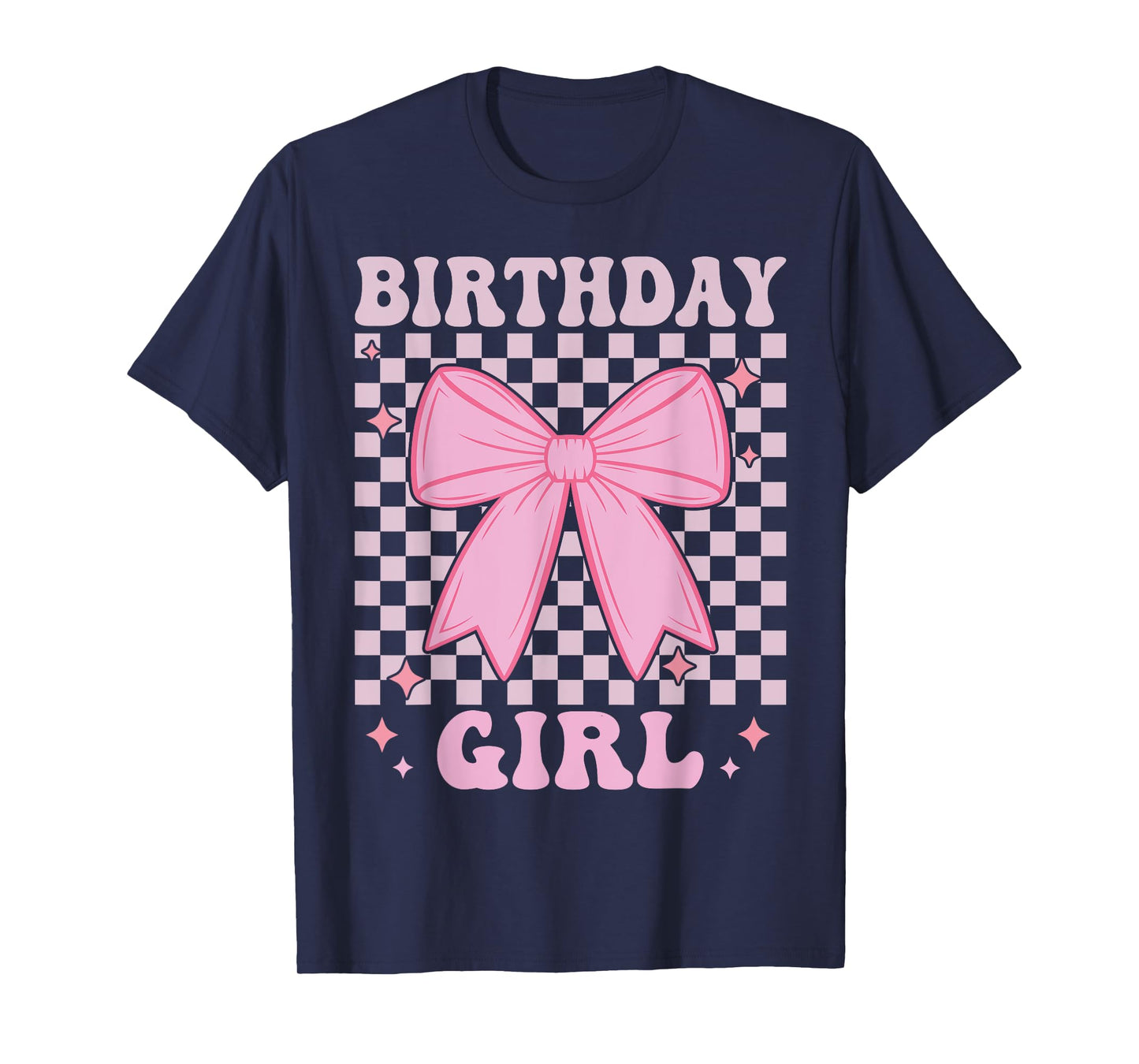 Birthday Girl Coquette Funny Birthday Girl Pink Coquette Bow T-Shirt