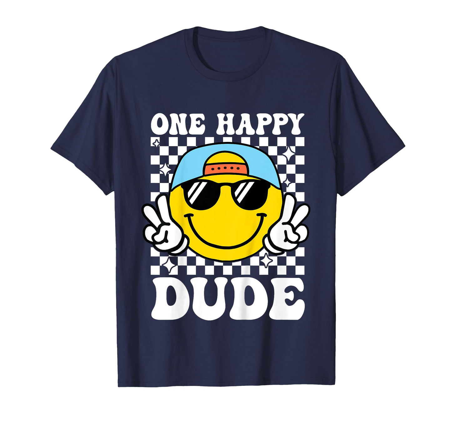 One Happy Dude 1st Birthday Family Matching T-Shirt