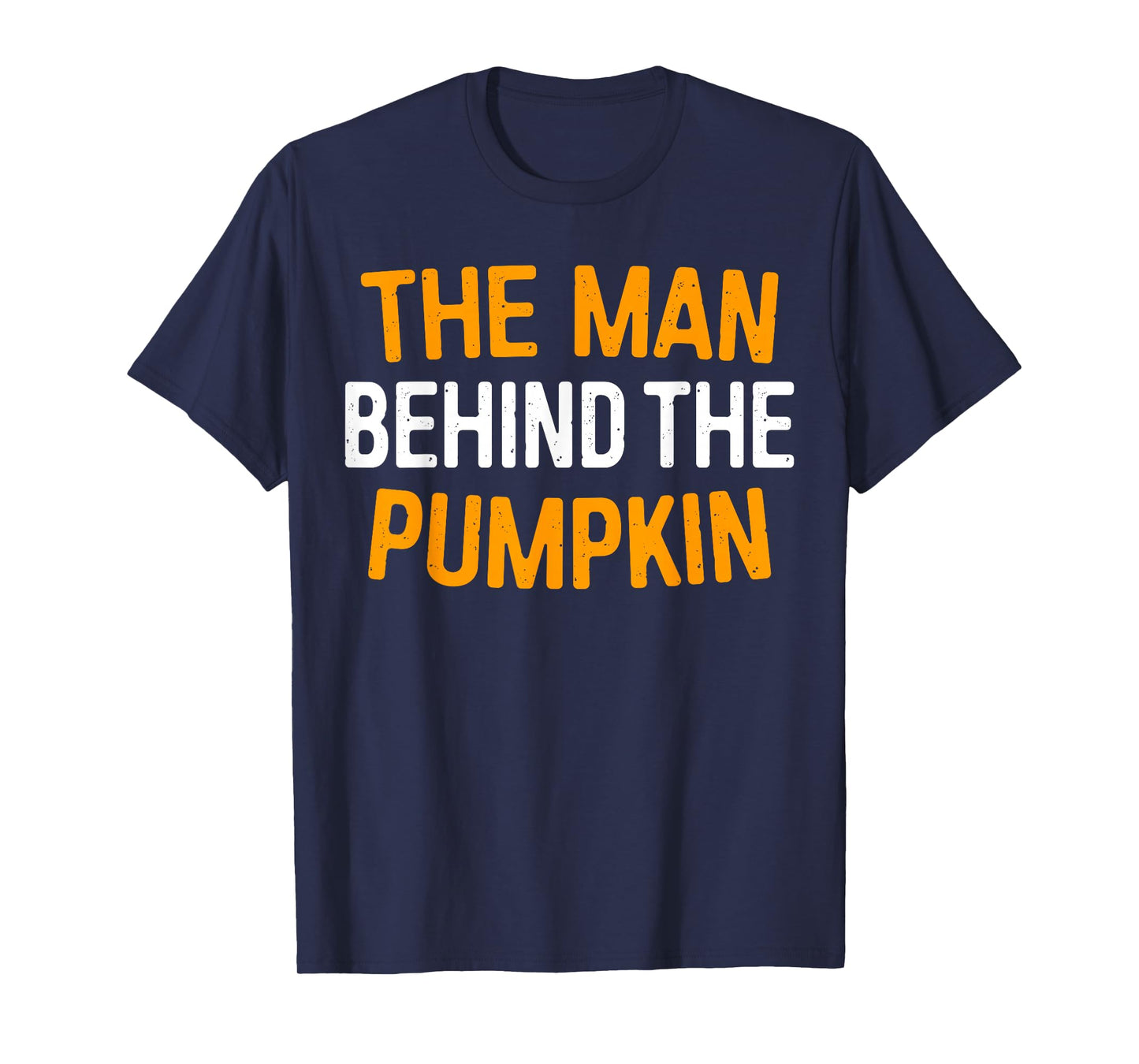 The Man Behind The Pumpkin Shirt Men Halloween T-Shirt