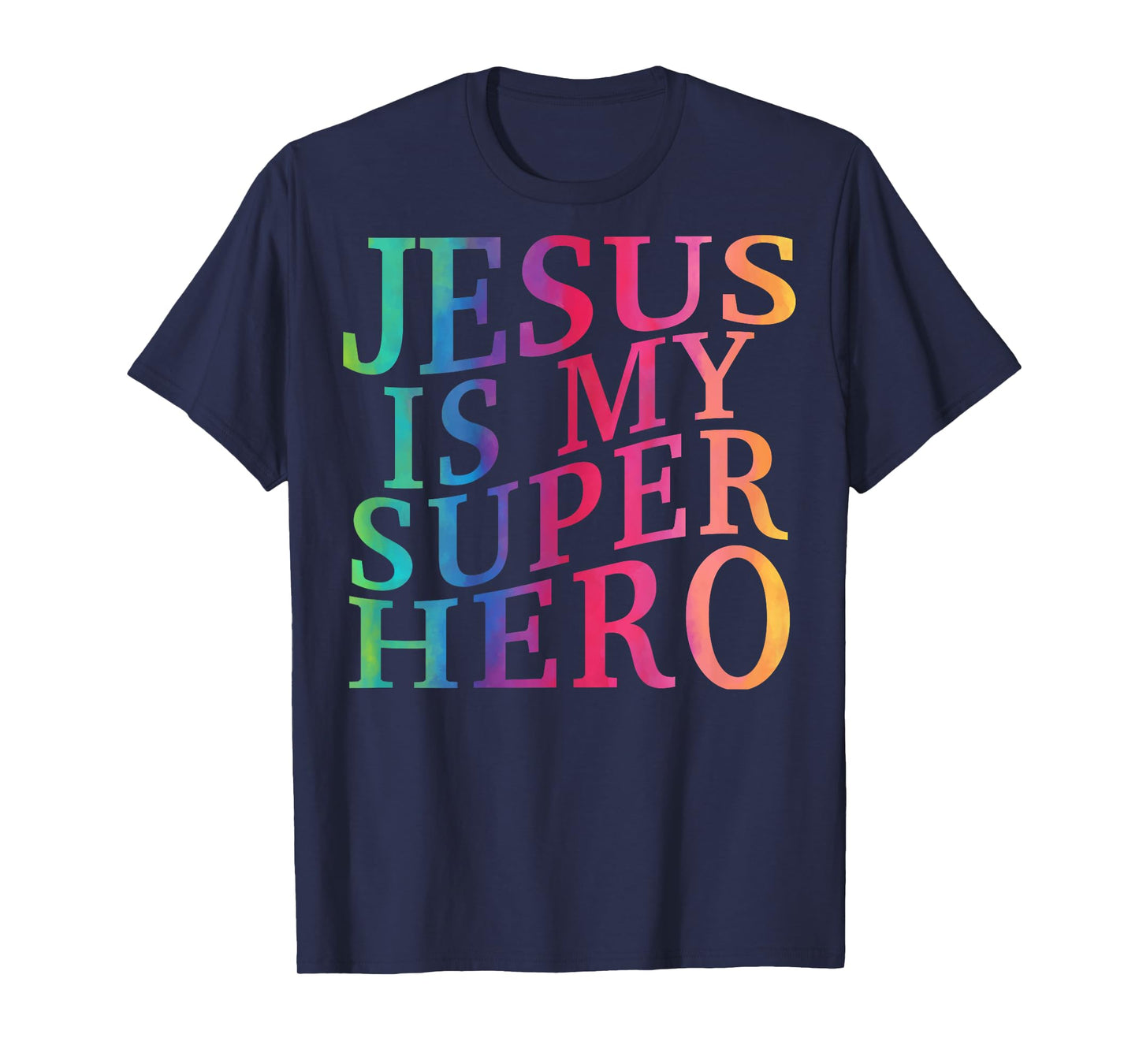 Toddler Jesus is My Superhero Christian God Son Brother Kids T-Shirt