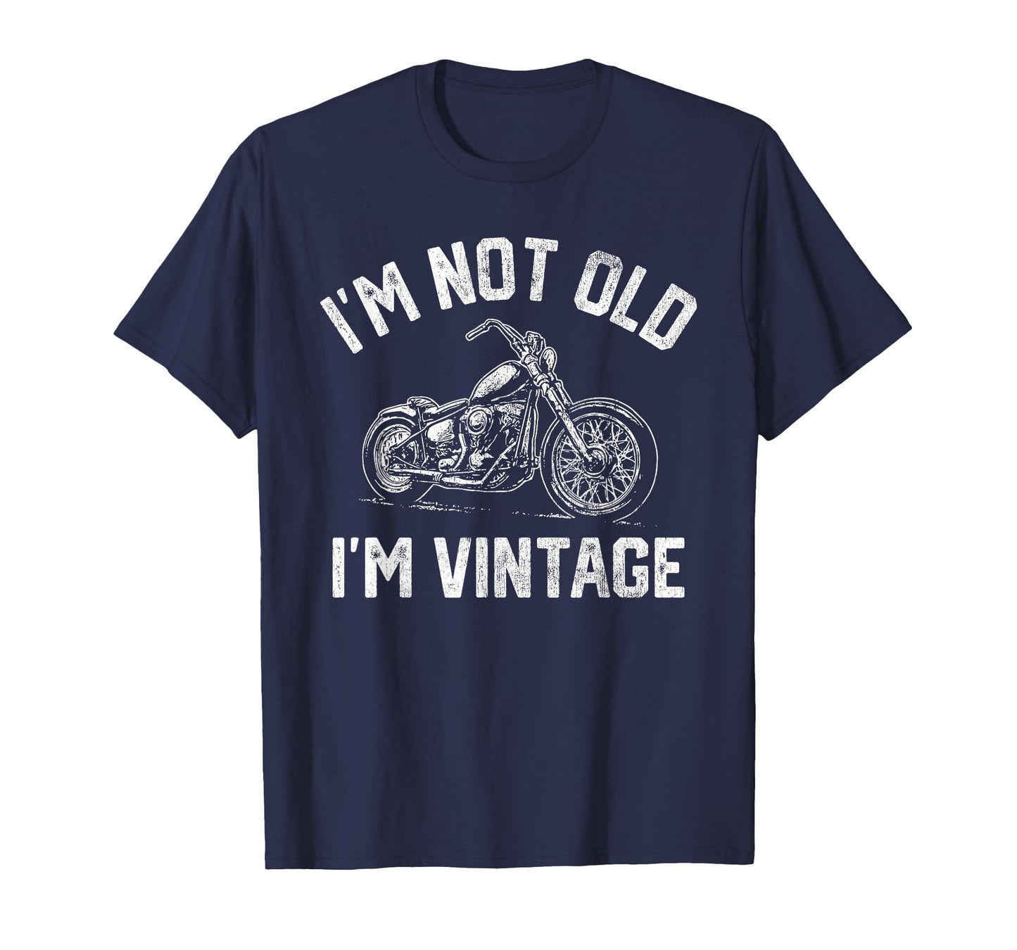 Cool Motorcycle I'm Not Old I'm Classic Mens Graphic Biker T-Shirt