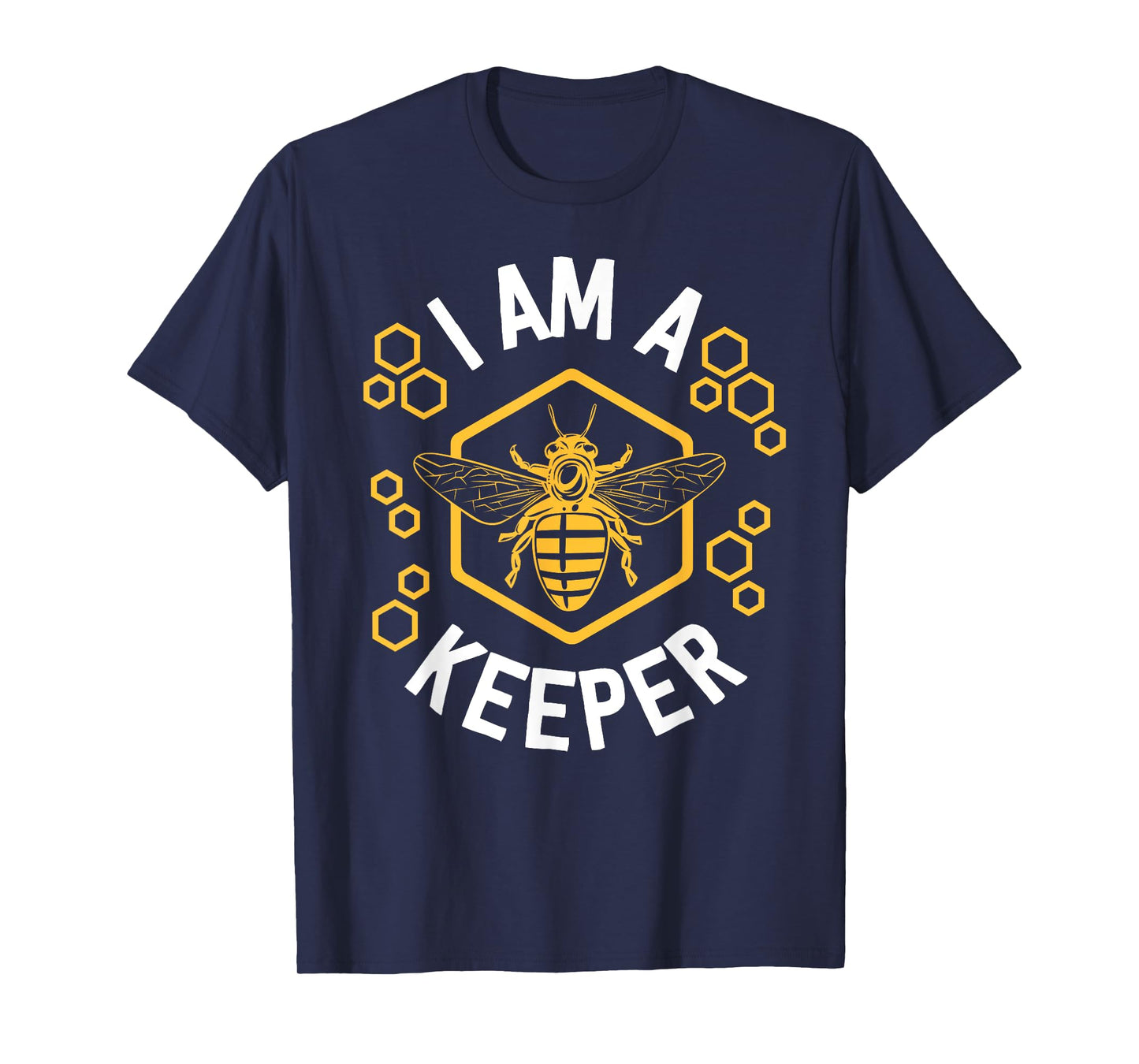 Funny Beekeeper Shirt Men Women I Am a Keeper Beekeeping T-Shirt