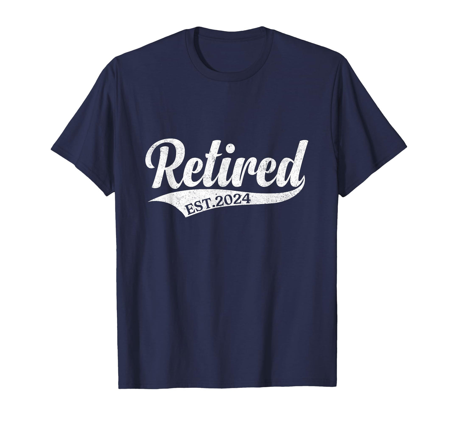 Retired Est. 2024 Retirement Men Women T-Shirt