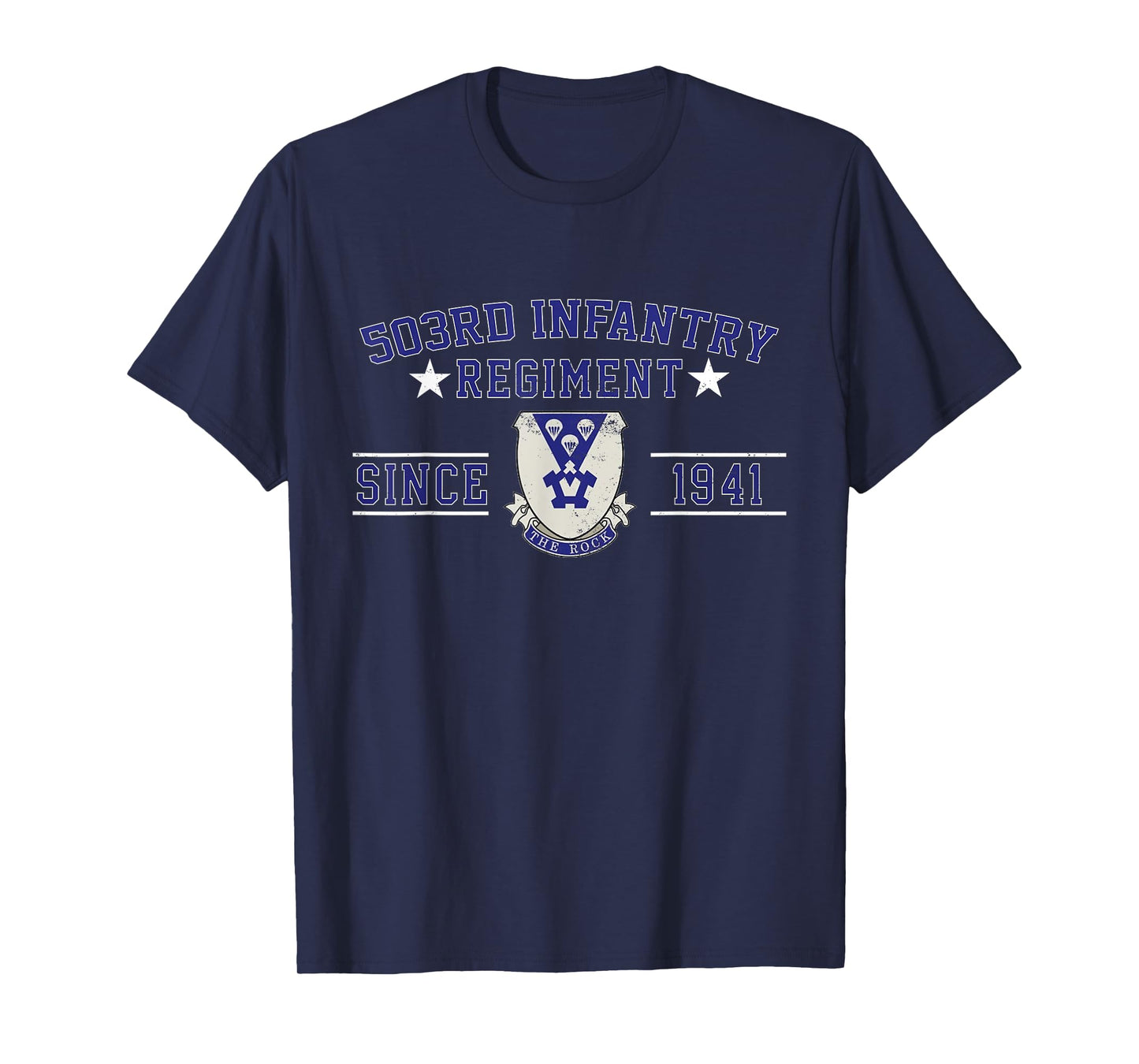 503rd Infantry Regiment Veteran Military Father Day Xmas T-Shirt