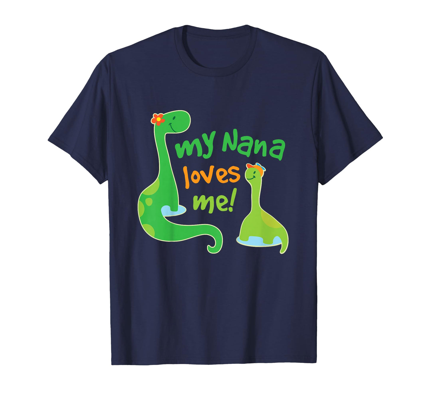 Kids Nana Loves Me Grandson T-Shirt