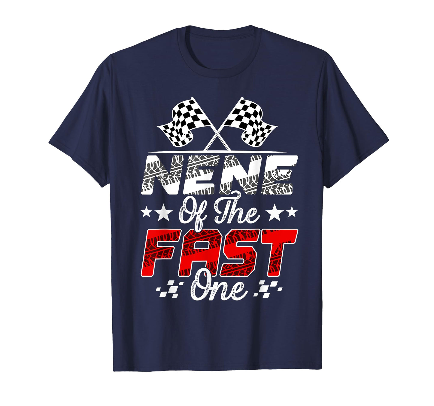 Nene Of The Fast One First Birthday Racing Car Family T-Shirt