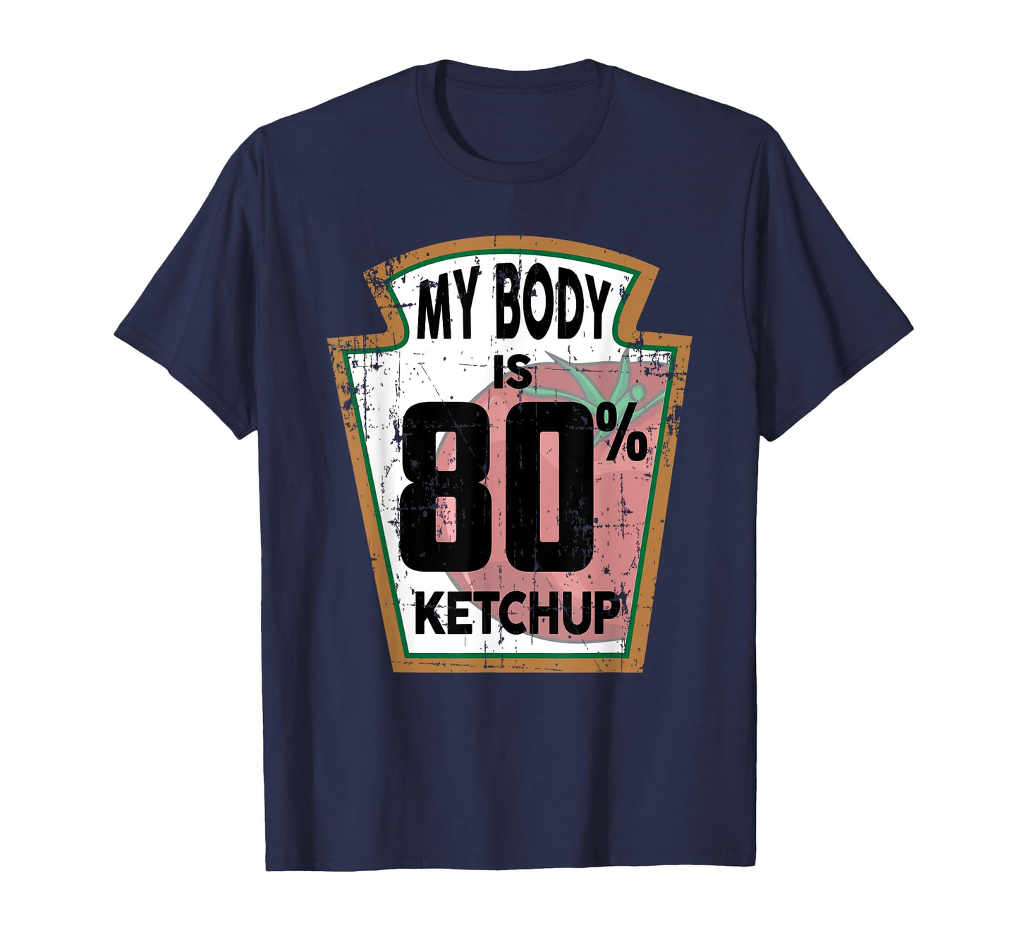 Funny Ketchup Lover Themed Tomato Sauce Foodie Joke Gifts T-Shirt