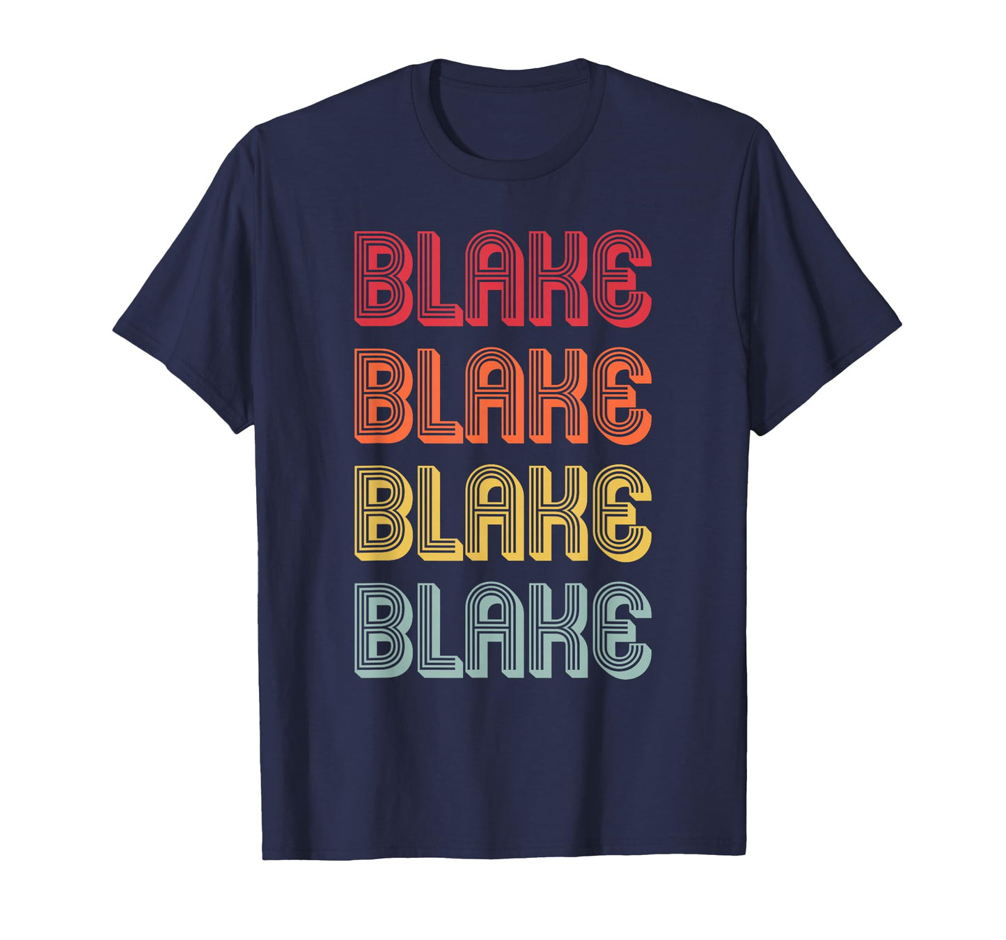 BLAKE Gift Surname Funny Retro Vintage 80s Birthday Reunion T-Shirt