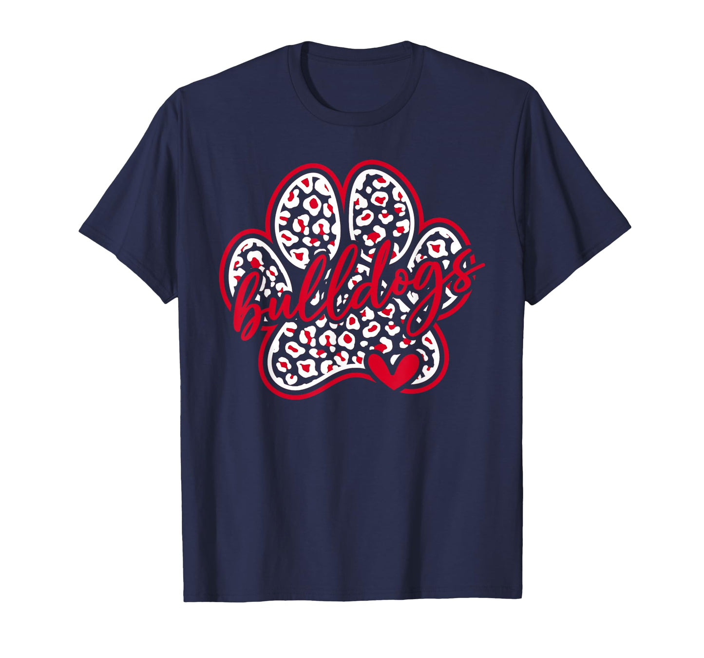 Vintage Go Dawgs Funny Bulldog School Spirit Back To School T-Shirt