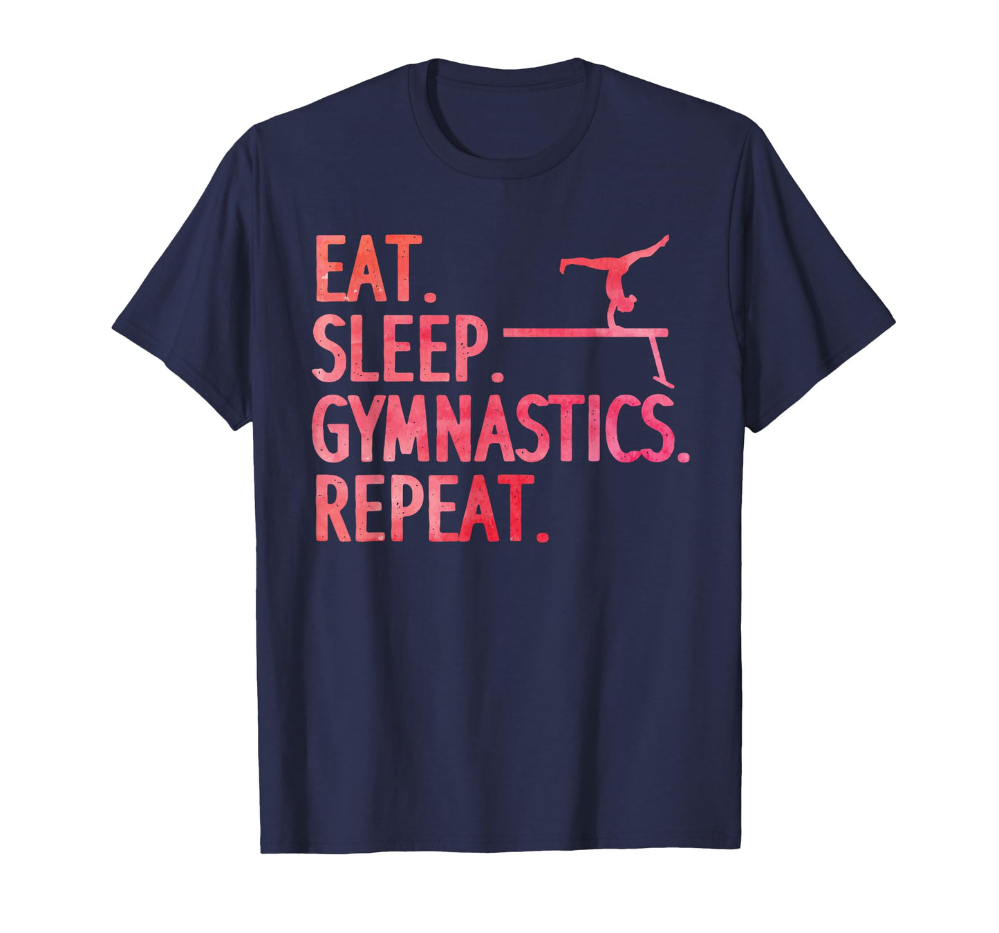Cute Gymnastics Art for Girls Kids Women Tumbling Gymnast T-Shirt