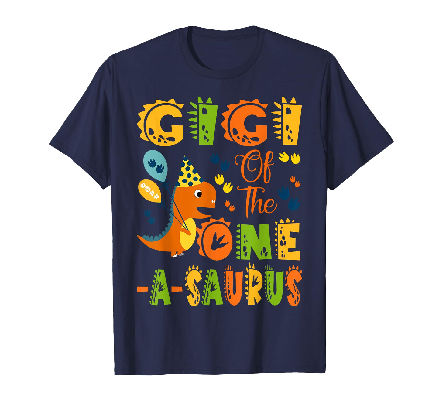 Gigi of The One-A-Saurus 1St Birthday Dinosaur Party T-Shirt