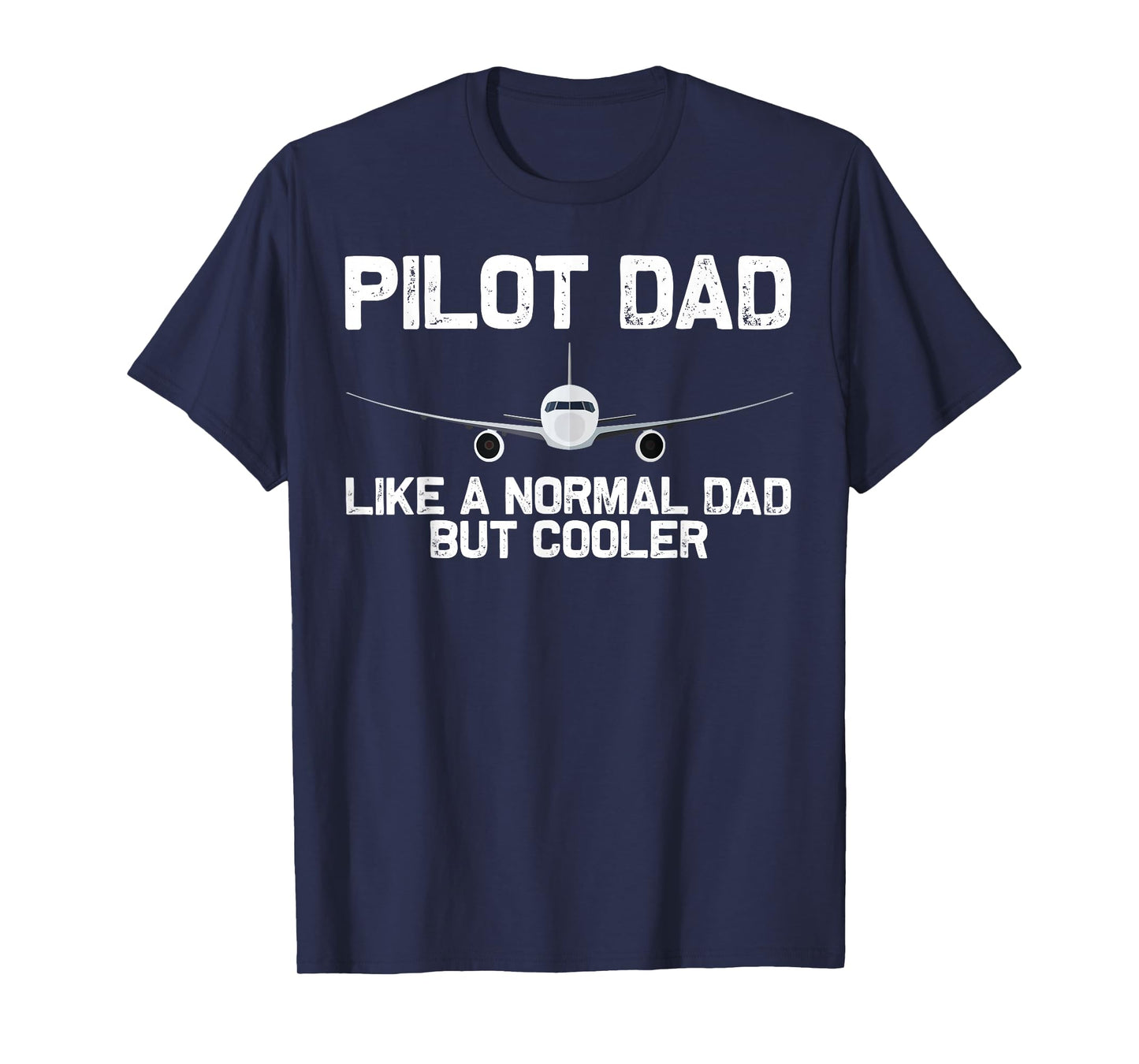 Funny Pilot Art For Men Dad Father Aviation Airplane Pilot T-Shirt