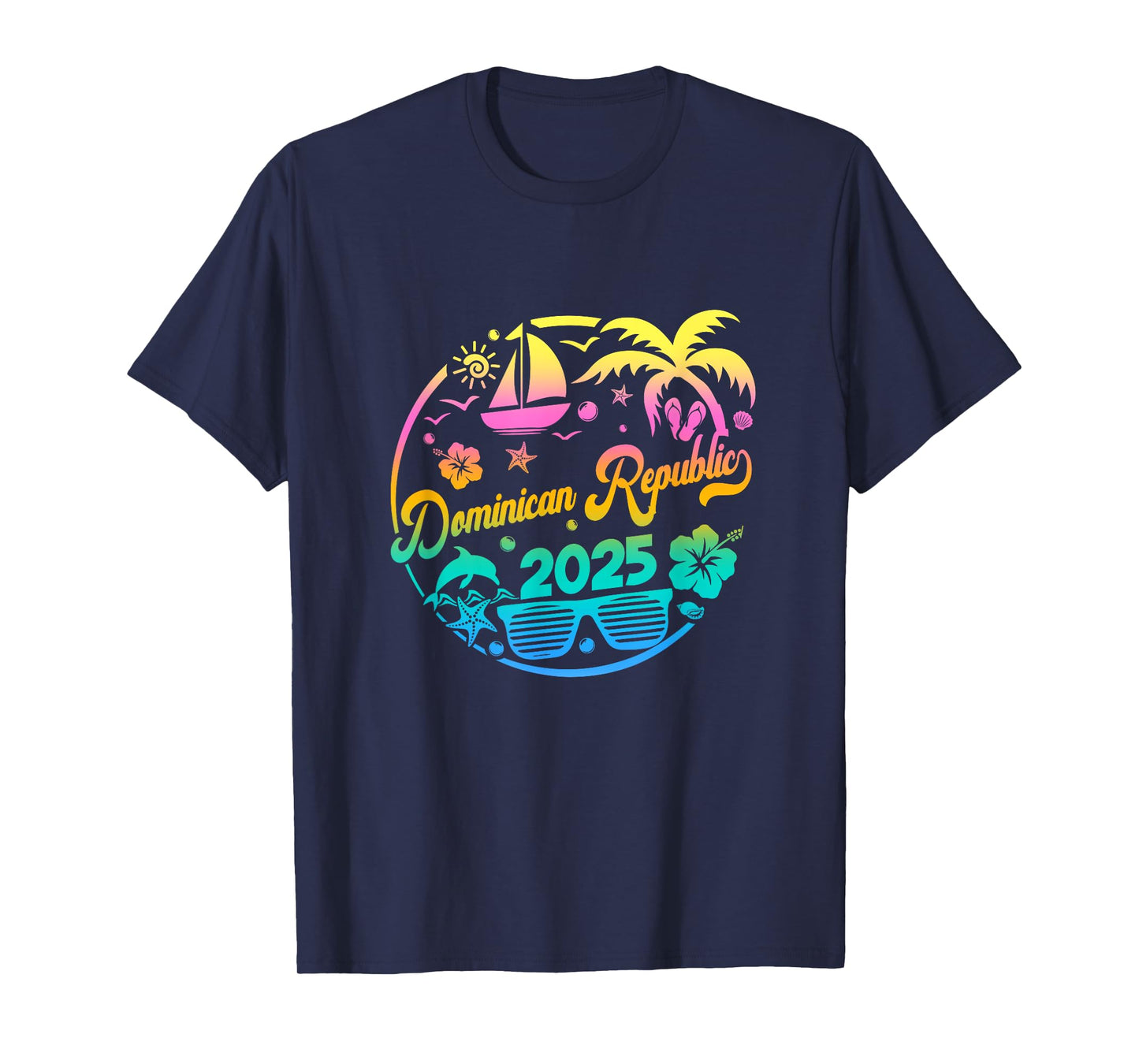 Dominican Republic 2025 Family Vacation Beach Matching Group T-Shirt