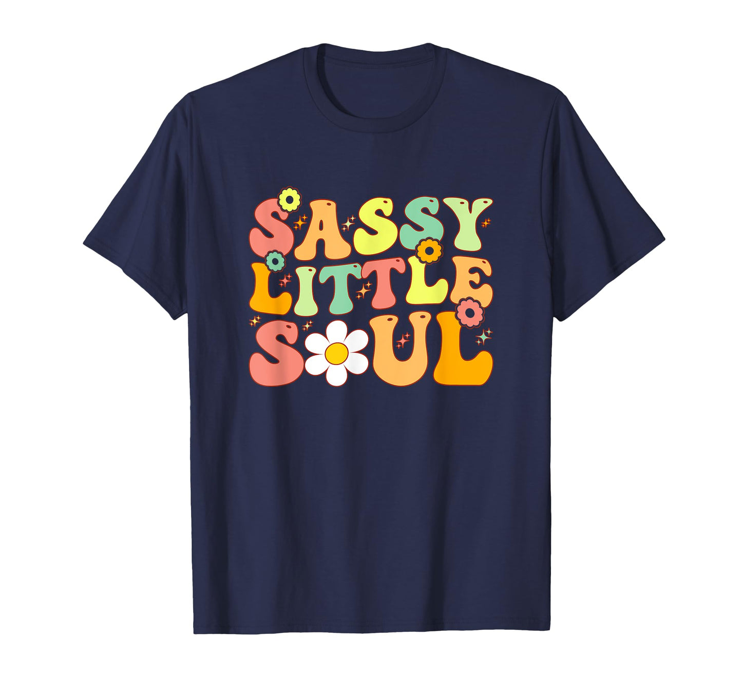 Groovy Sassy Little Soul Toddler Girl Sassy Girl Child T-Shirt