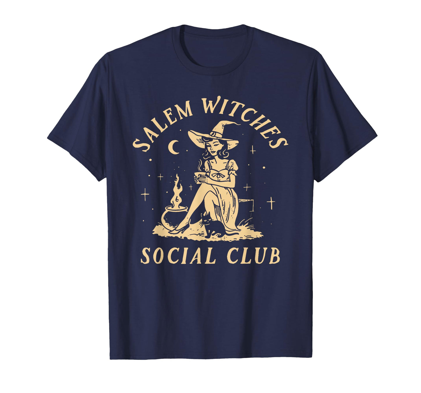Halloween Salem Witches Social Club T-Shirt