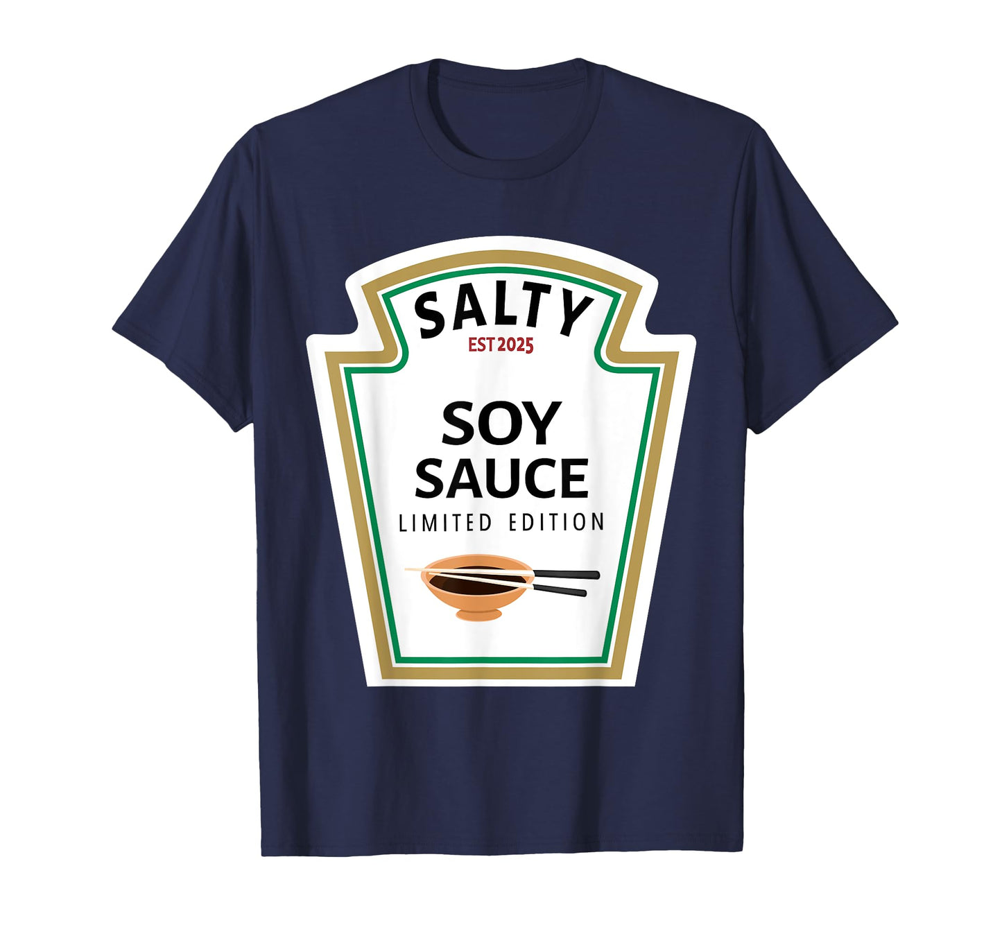 Soy Sauce Group Condiment Family Matching Halloween Costume T-Shirt