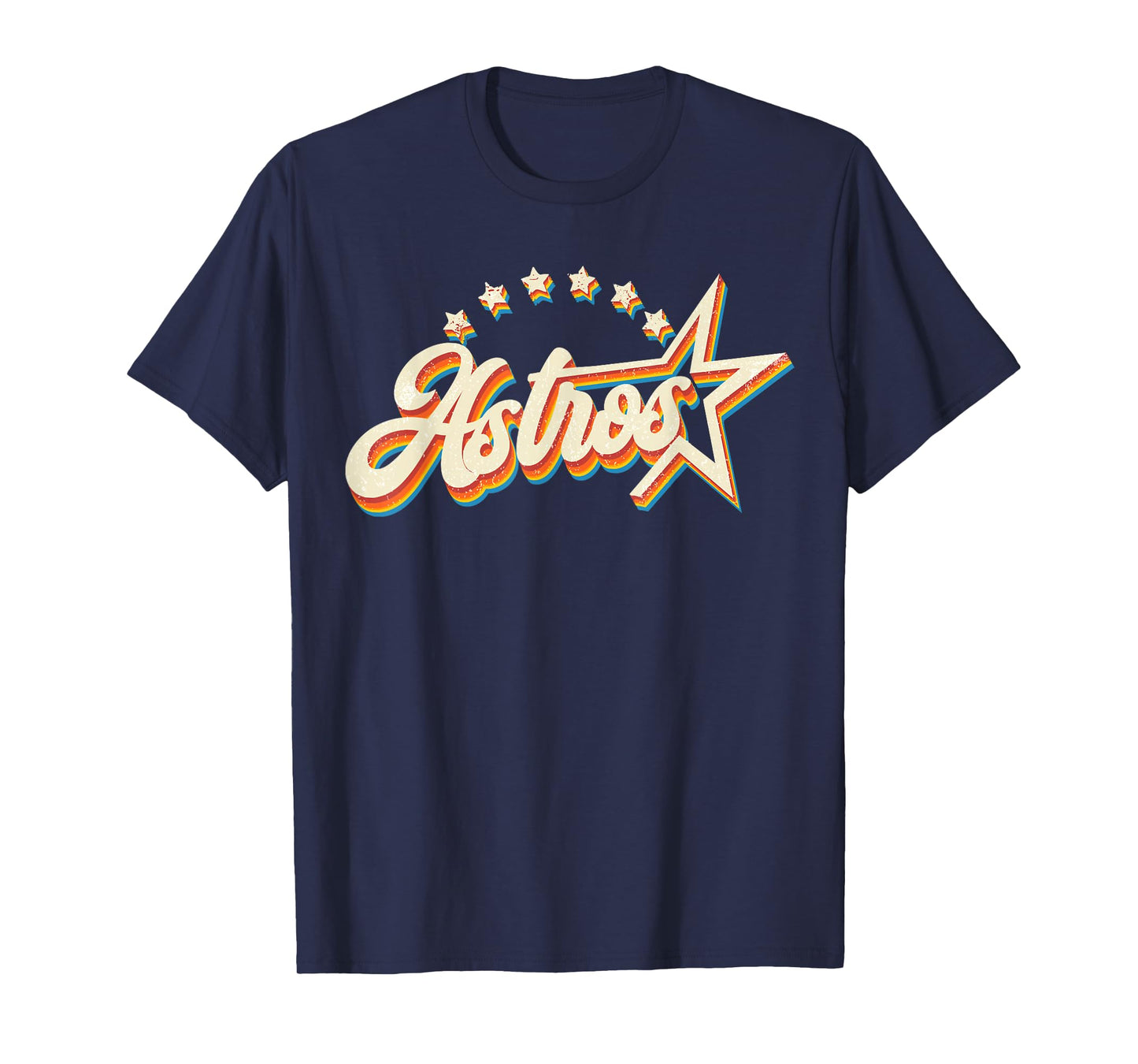 Astros Name Personalized Vintage Retro Gift for Men Women T-Shirt