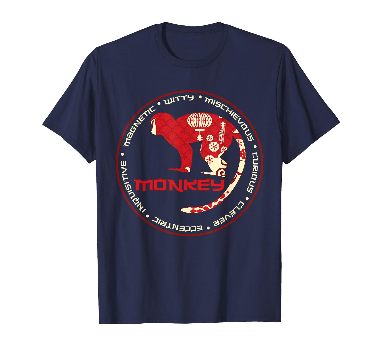 Chinese Zodiac Year of the Monkey Astrology Horoscope Zodiac T-Shirt