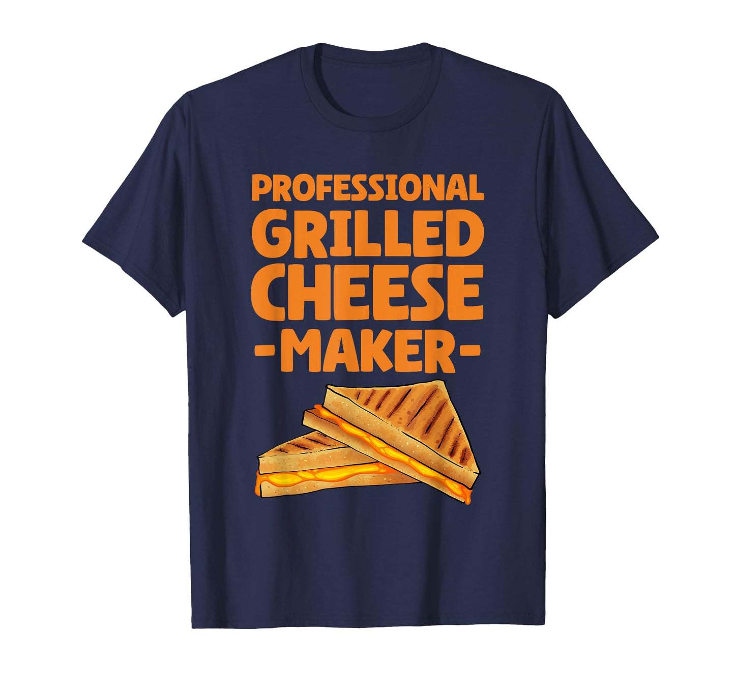 Funny Grilled Cheese Maker Art For Men Women Grilled Cheese T-Shirt