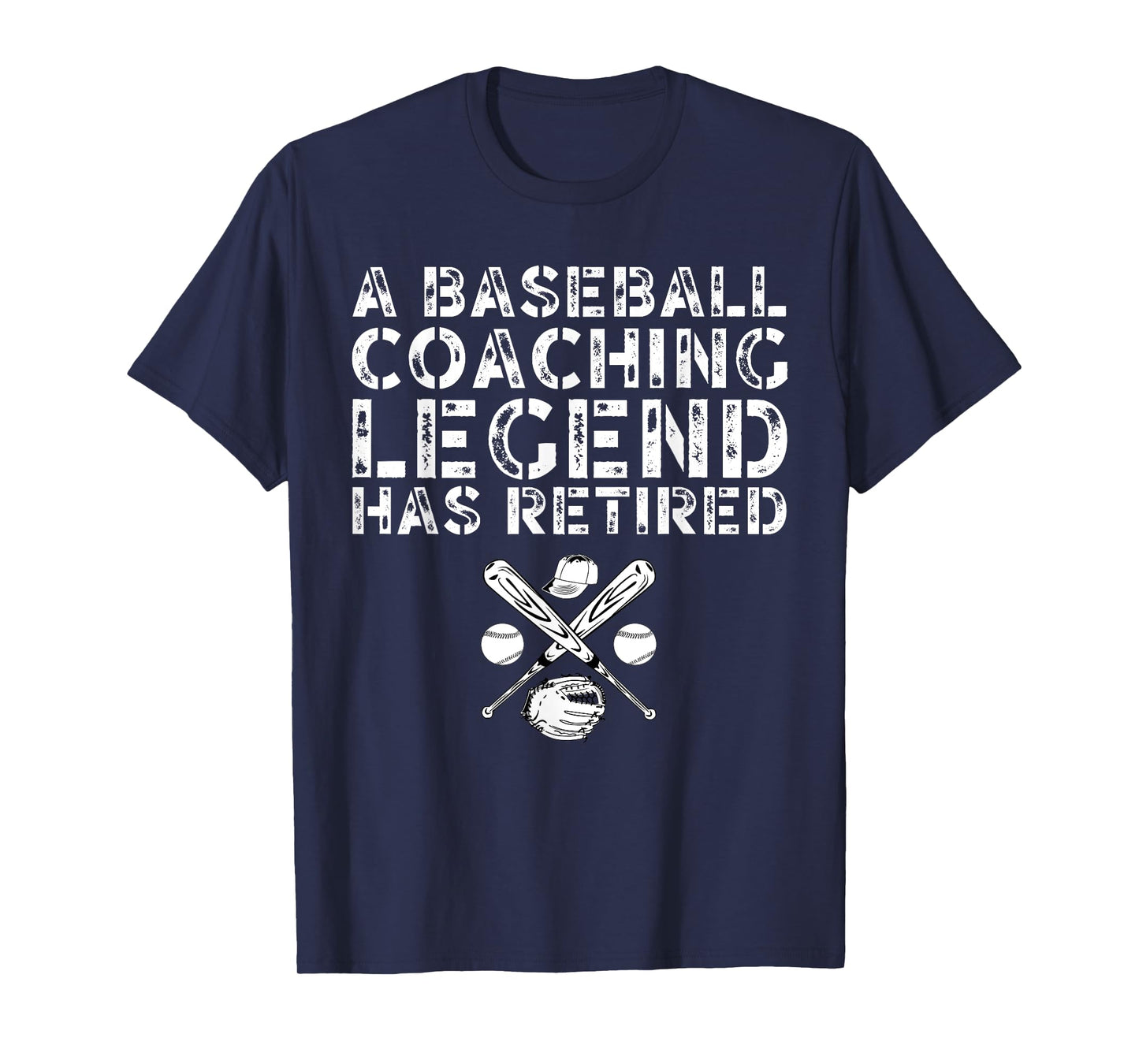 Retired Baseball Coach Thank You Retirement T-Shirt