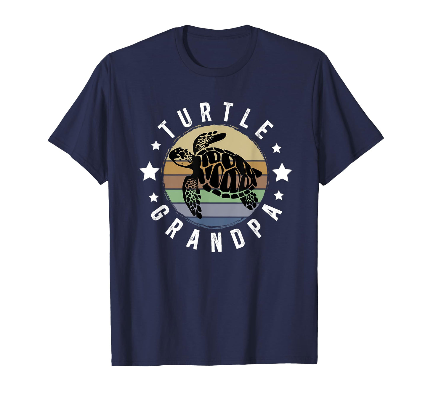 Turtle Grandpa Turtle Grandfather Turtle Owner Turtle Lover T-Shirt