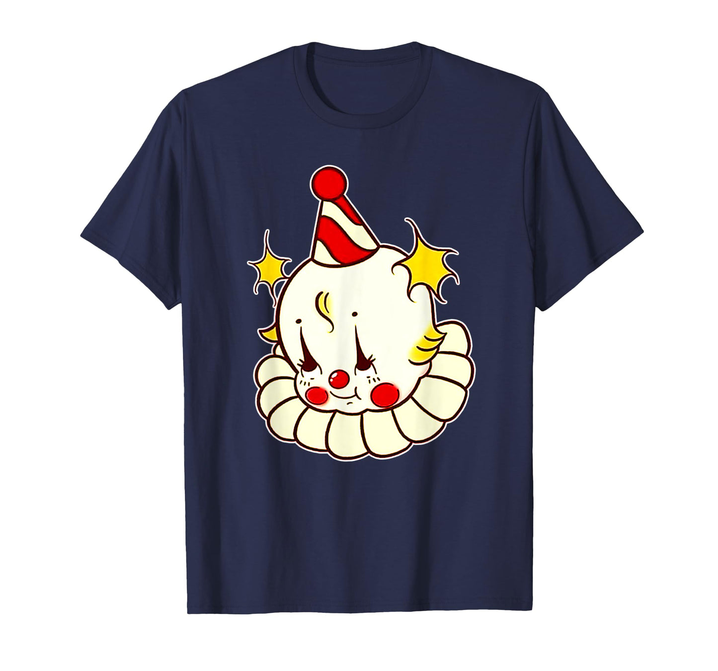 Kewpie Baby Birthday Clown T-Shirt