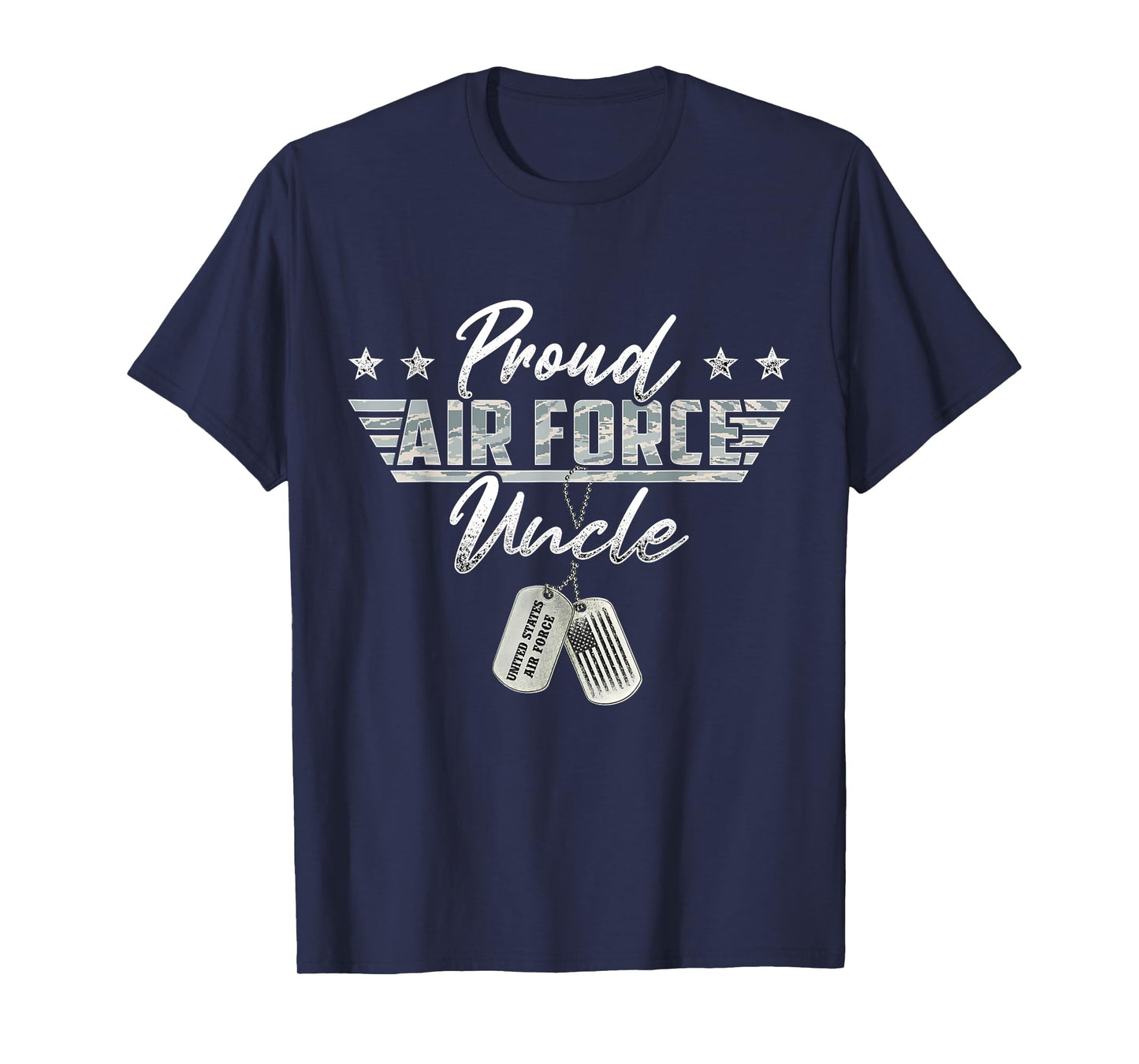 Proud Air Force Uncle Military Air Force Family Matching T-Shirt