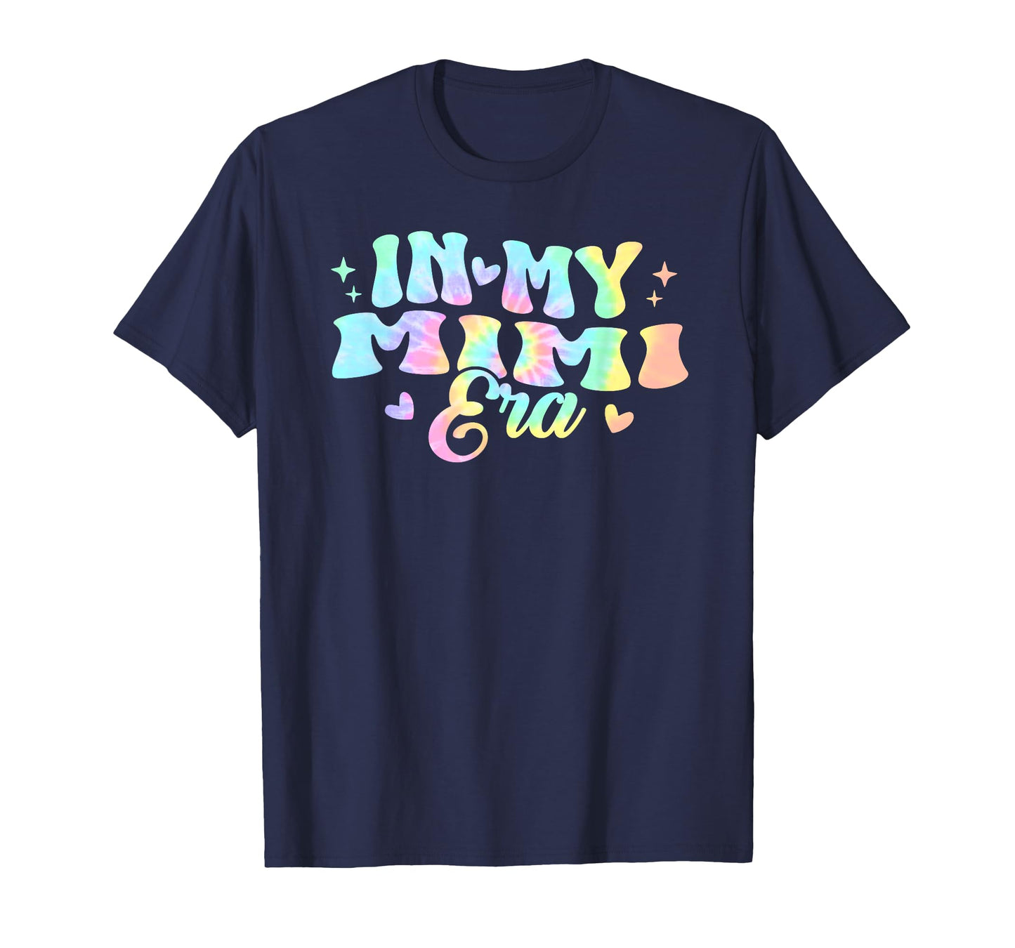 Retro Groovy In My Mimi Era Tie Dye T-Shirt
