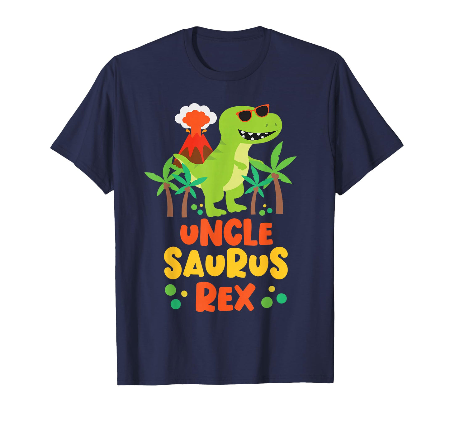 Uncle Saurus Rex Dinosaur Family Reunion T-Shirt