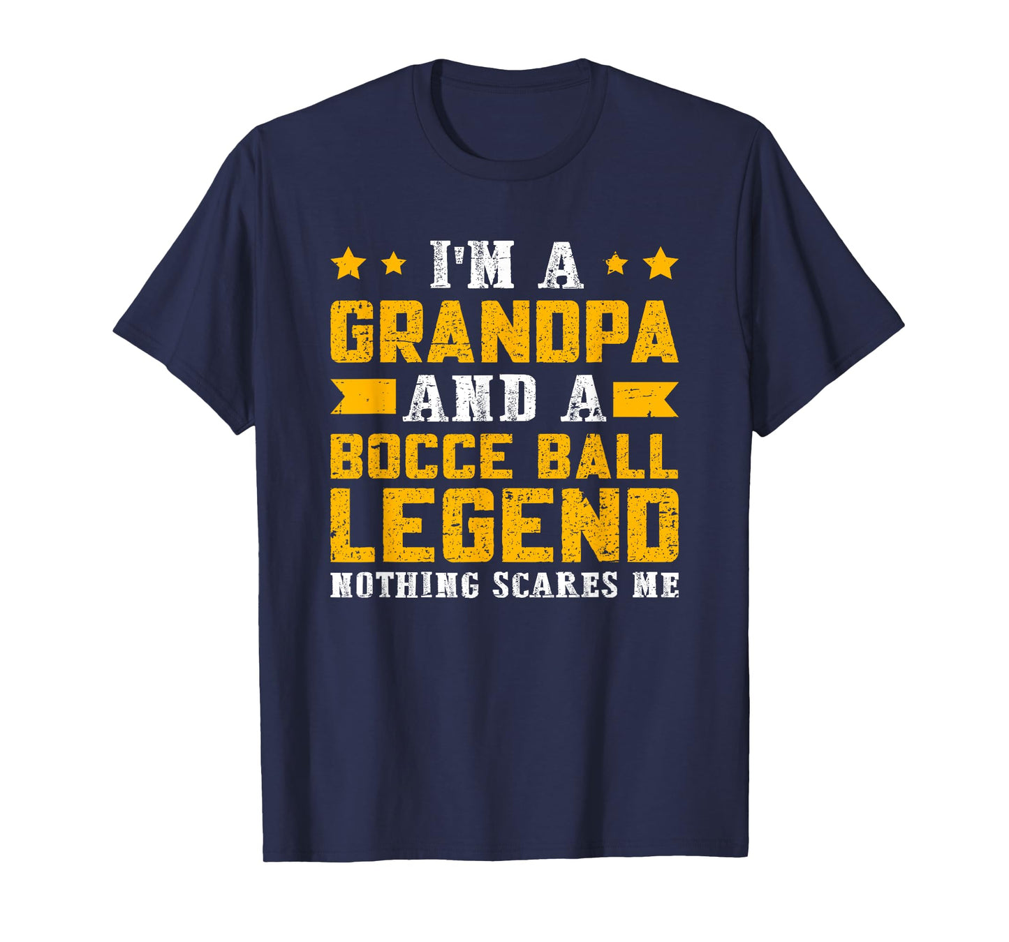Bocce Ball Legend Grandpa T-Shirt