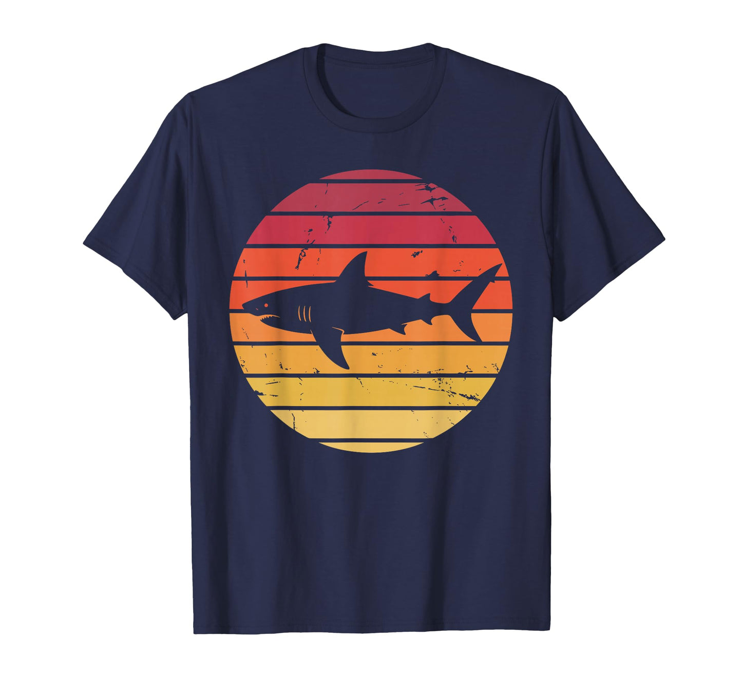 Cool Shark Art For Men Women Kids Boys Girls Shark Lover T-Shirt