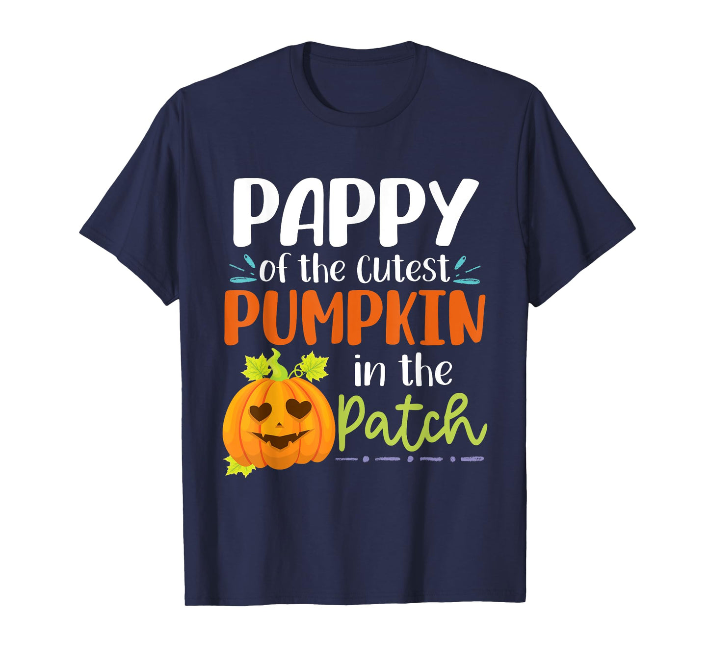 Pappy Of The Cutest Pumpkin In The Patch Halloween Pumpkins T-Shirt