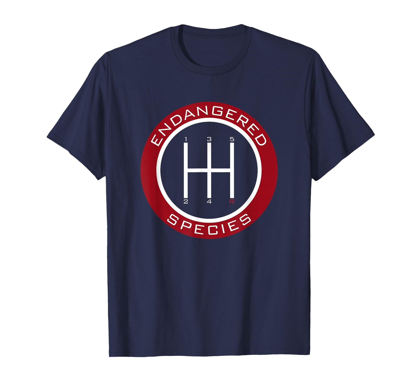 Car Guy, Mechanic, Endangered Species 5 Speed Manual Shifter T-Shirt