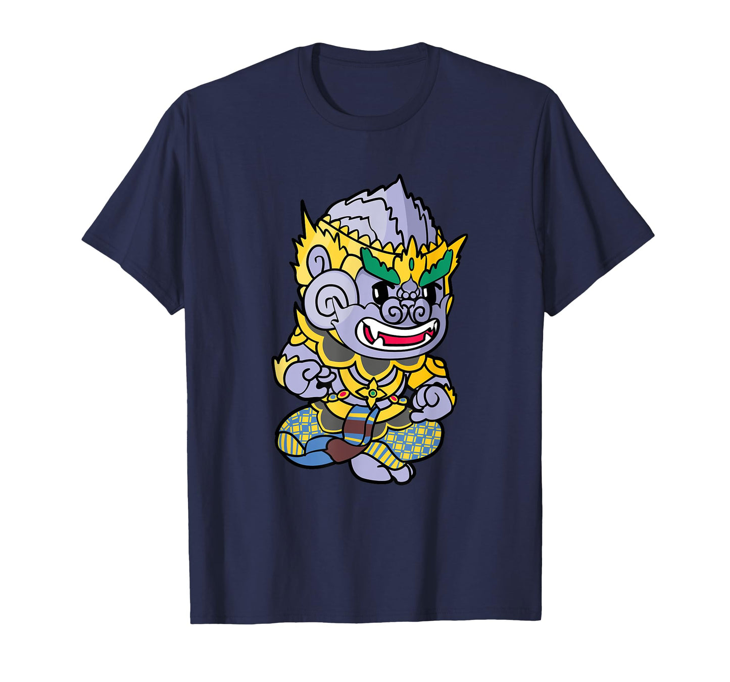 Cambodian Khmer Thai and Lao Hanuman Idol Monkey King Hero T-Shirt