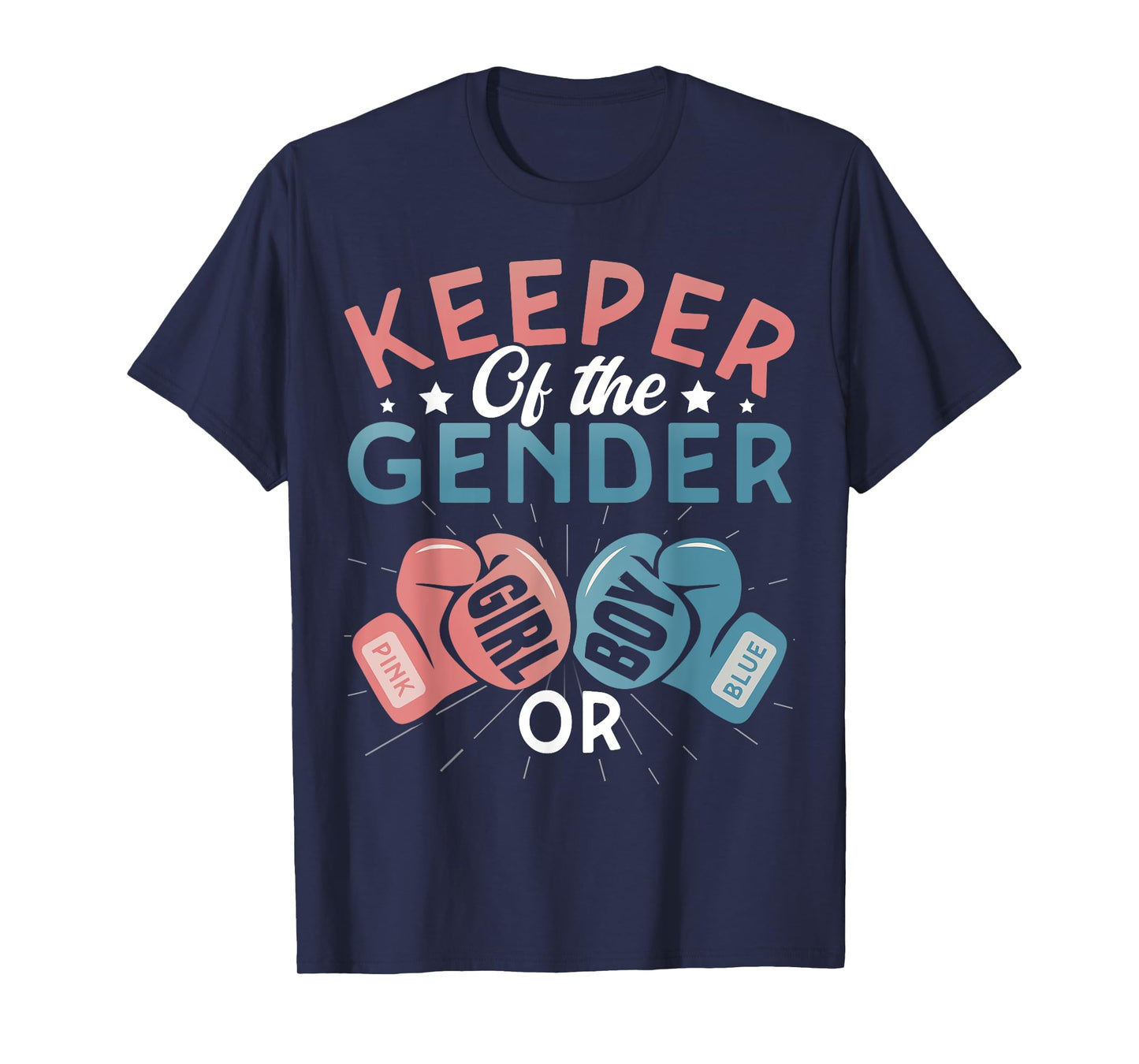 Gender Reveal Party Keeper Of Gender Boxing T-Shirt