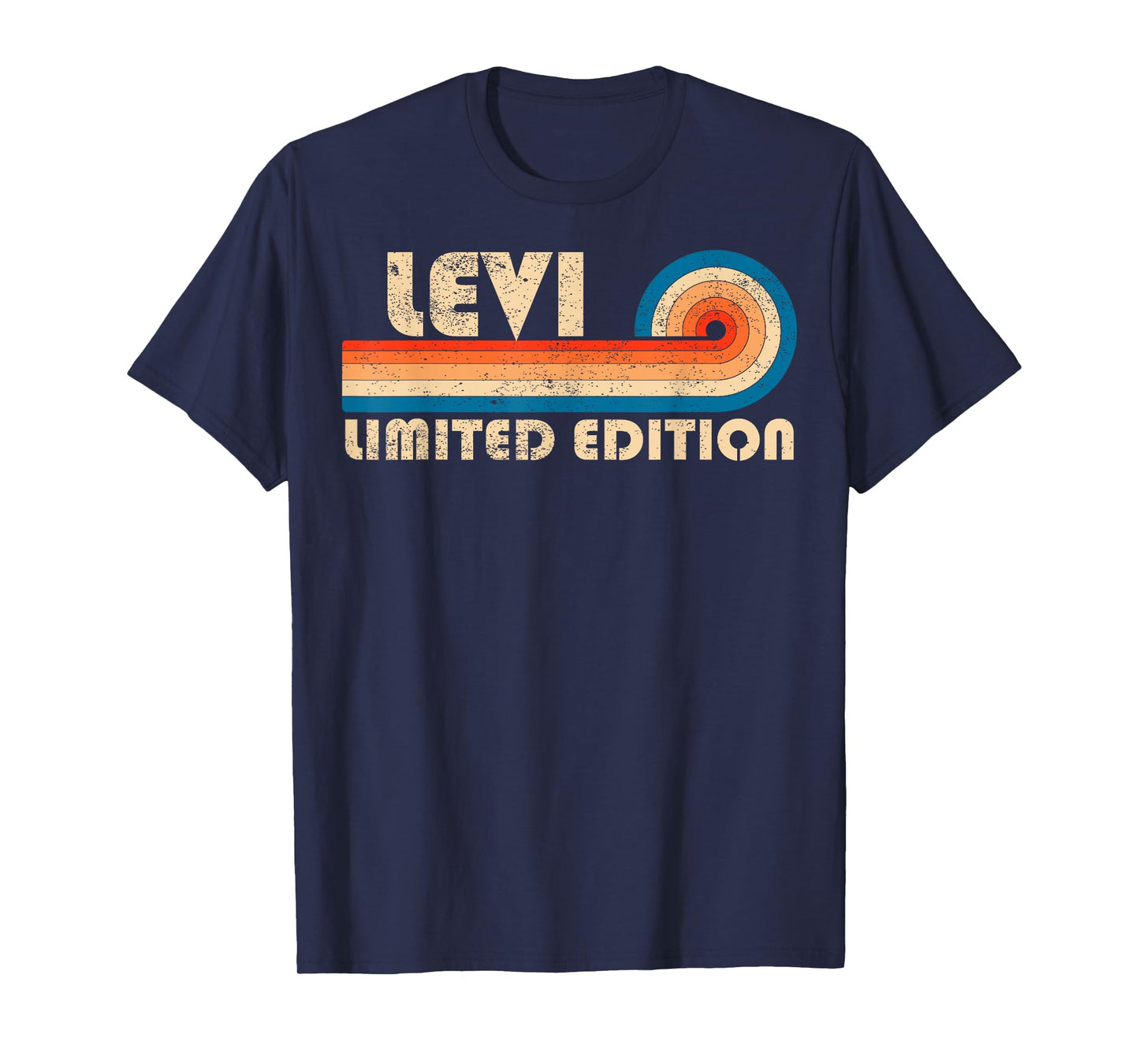 LEVI First Name Funny Retro Vintage Birthday T-Shirt