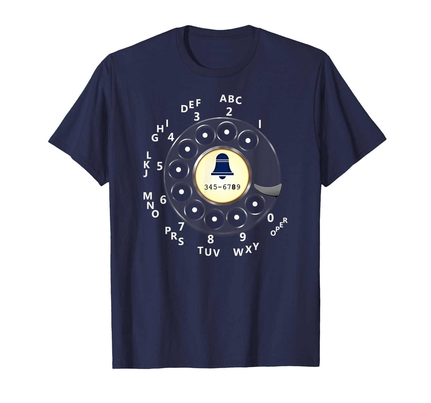 Retro Dial Plate Rotary Dial Phone Vintage Telephone T-Shirt