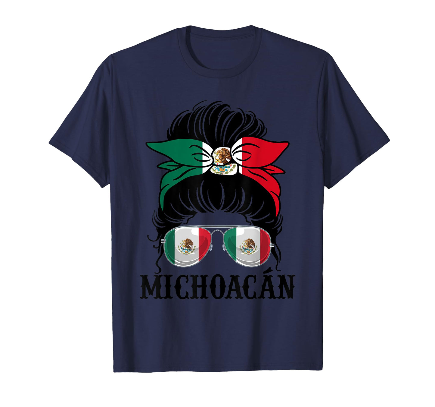 Michoacan Mexico Pride Mexican Flag State T-Shirt