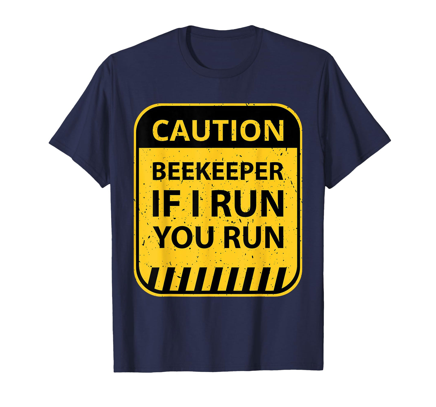 Beekeeper Funny Honeybee Beekeeping Bee Farm Enthusiast Gag T-Shirt