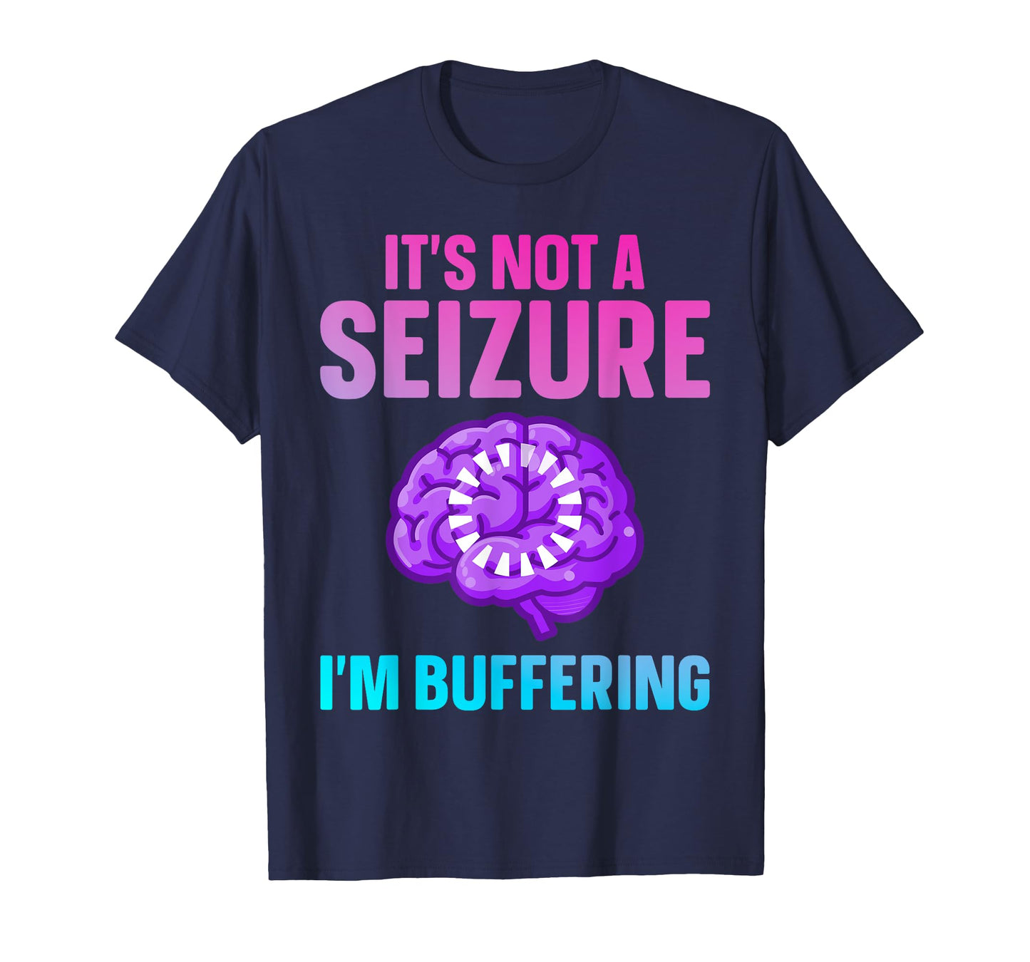 Funny Epilepsy Design For Men Women Epilepsy Awareness Month T-Shirt
