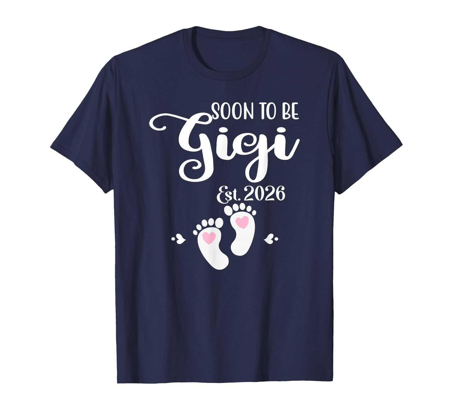 Soon to Be Gigi est. 2026 Baby funny Gigi T-Shirt