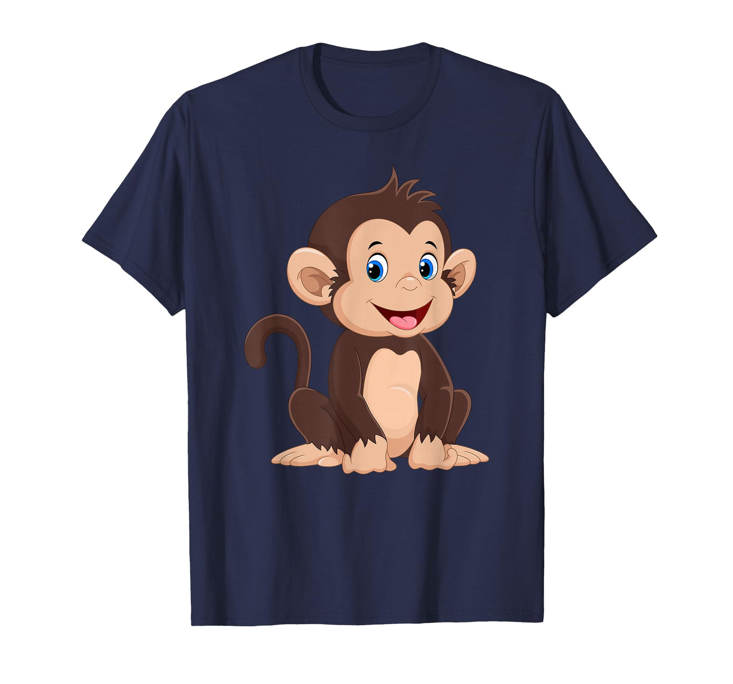 Cool Monkey Design For Men Women Kids Funny Monkey Gift T-Shirt