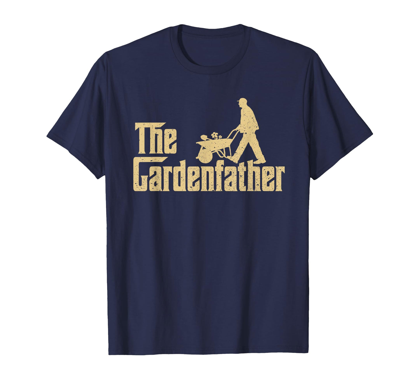 Gardener The Gardenfather Gardening Plant Lover Vintage Mens T-Shirt