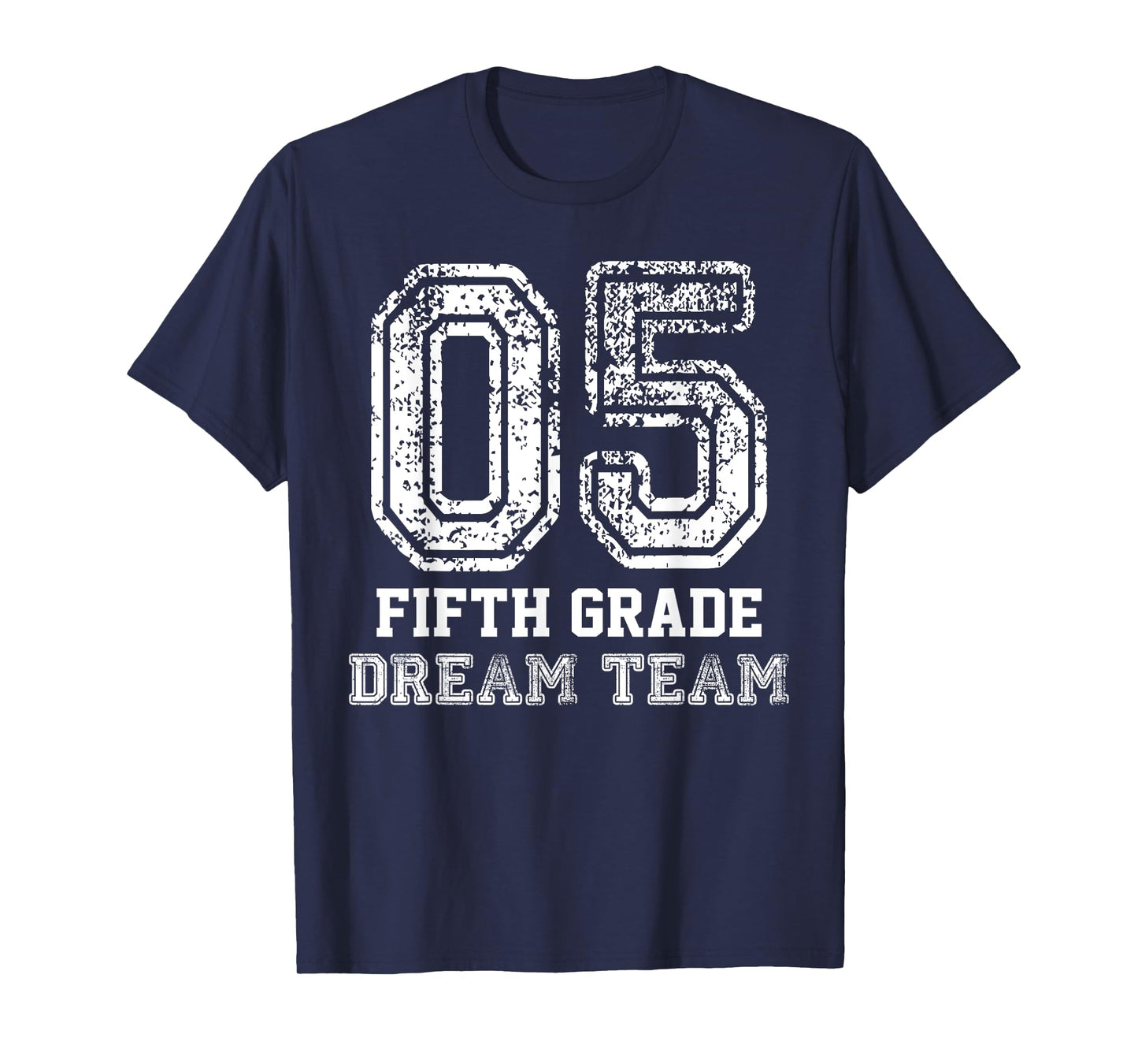 Kids Hello Fifth Back to School 5th Grade Dream Team Teacher T-Shirt