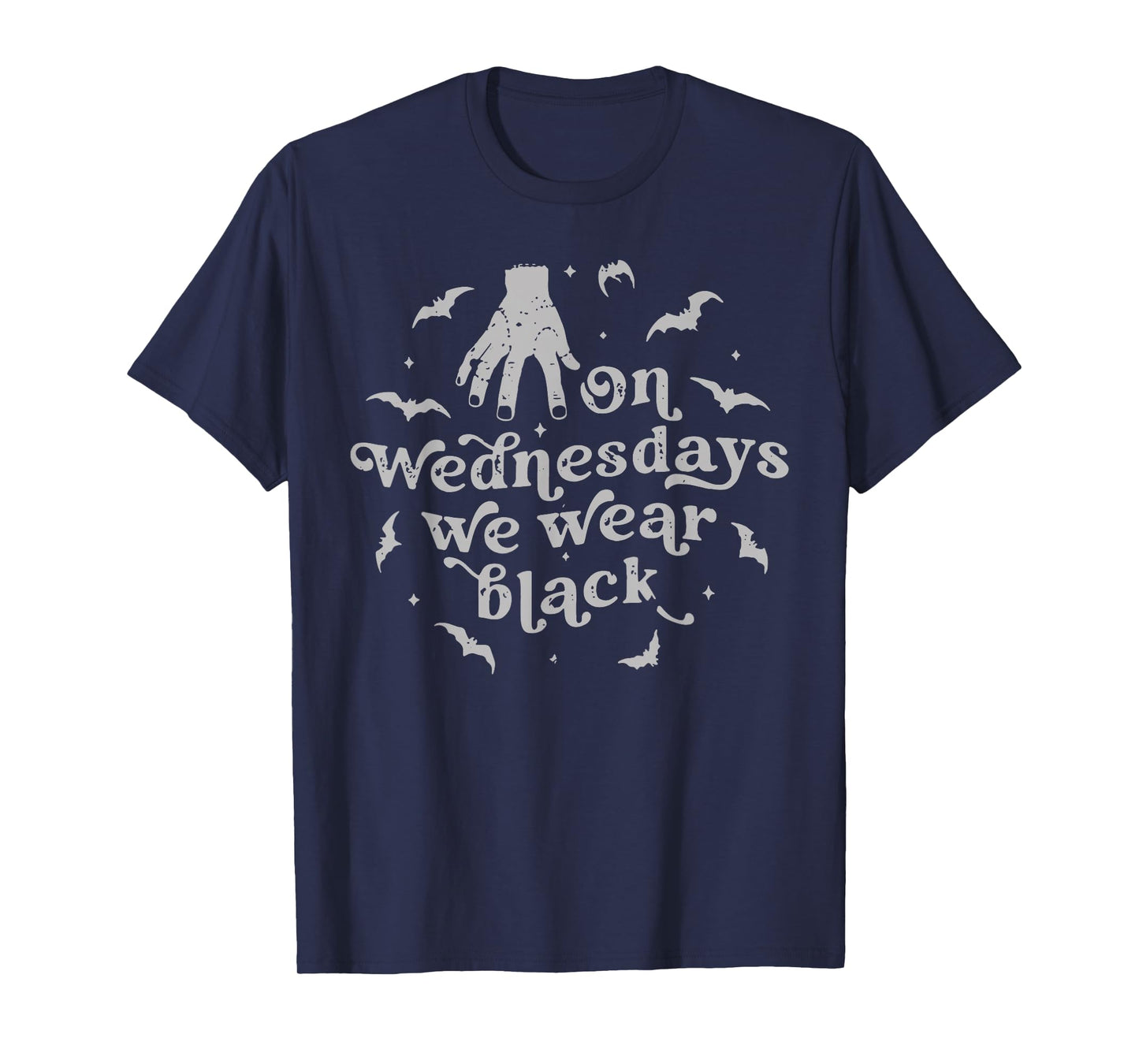 On Wednesdays we wear Black T-Shirt