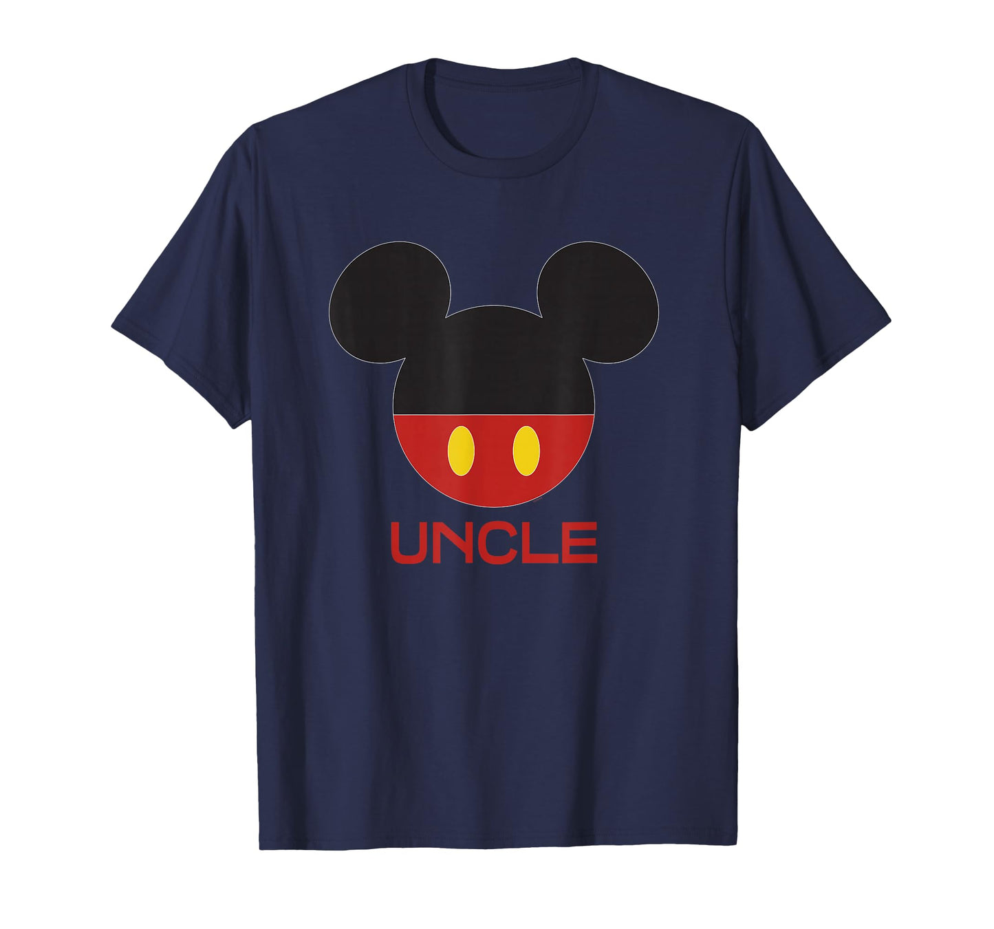Disney Mickey Mouse Icon Shorts Uncle Birthday Father’s Day T-Shirt