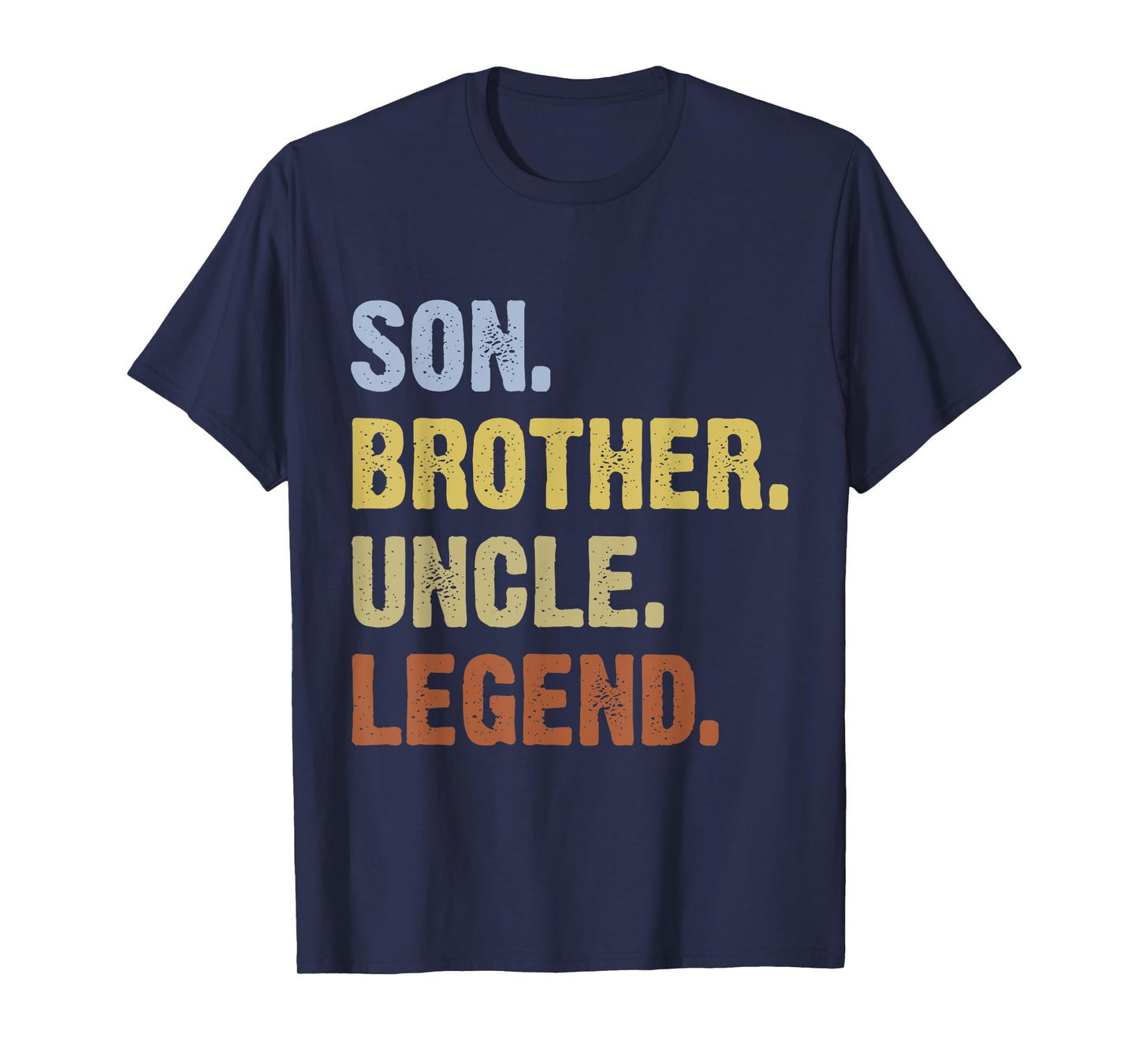 Son Brother Uncle Legend Funny Vintage Uncle T-Shirt