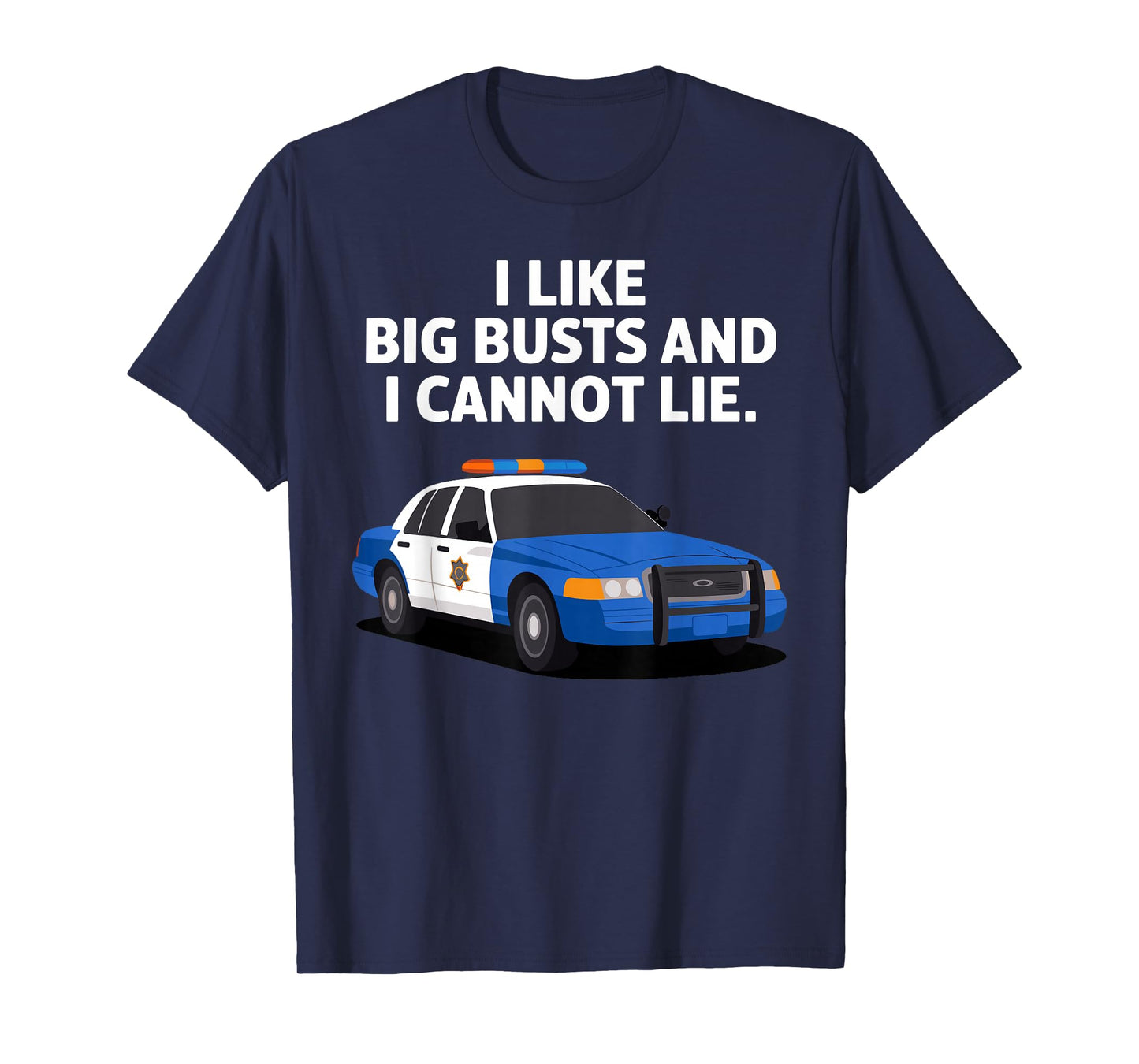 Funny Police Novelty for Men Boys Policeman Police Officer T-Shirt