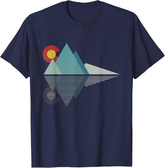 Colorado Flag Mountain T-Shirt